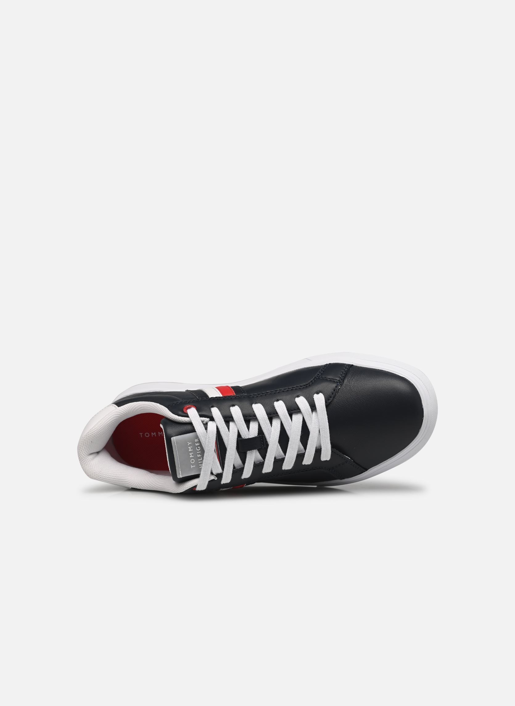 Baskets Essential Leather Cupsole AH24 homme bleu Tommy Hilfiger Baskets Essential Leather Cupsole AH24 homme bleu DESERT SKY