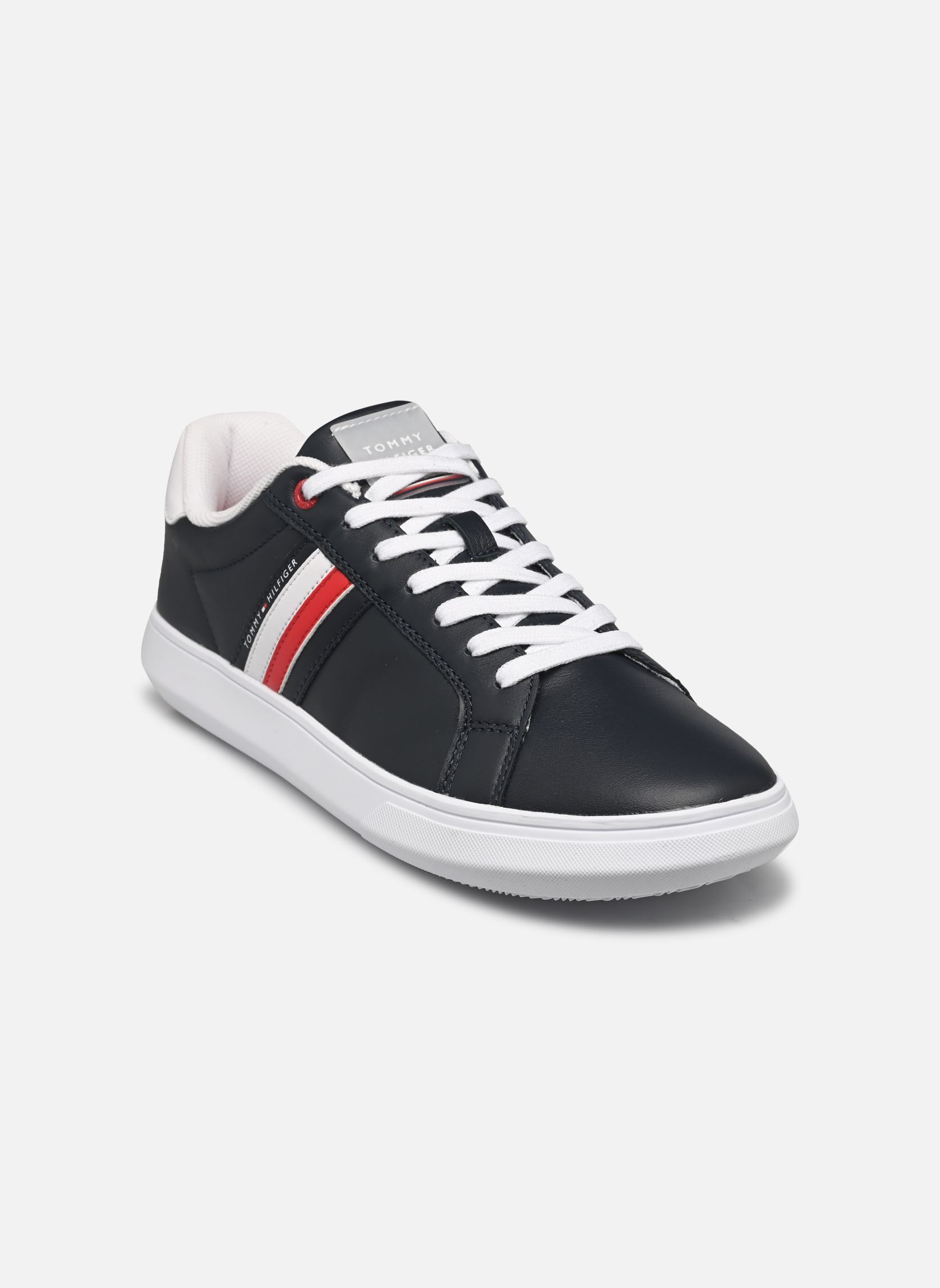 Baskets Essential Leather Cupsole AH24 homme bleu Tommy Hilfiger Baskets Essential Leather Cupsole AH24 homme bleu DESERT SKY