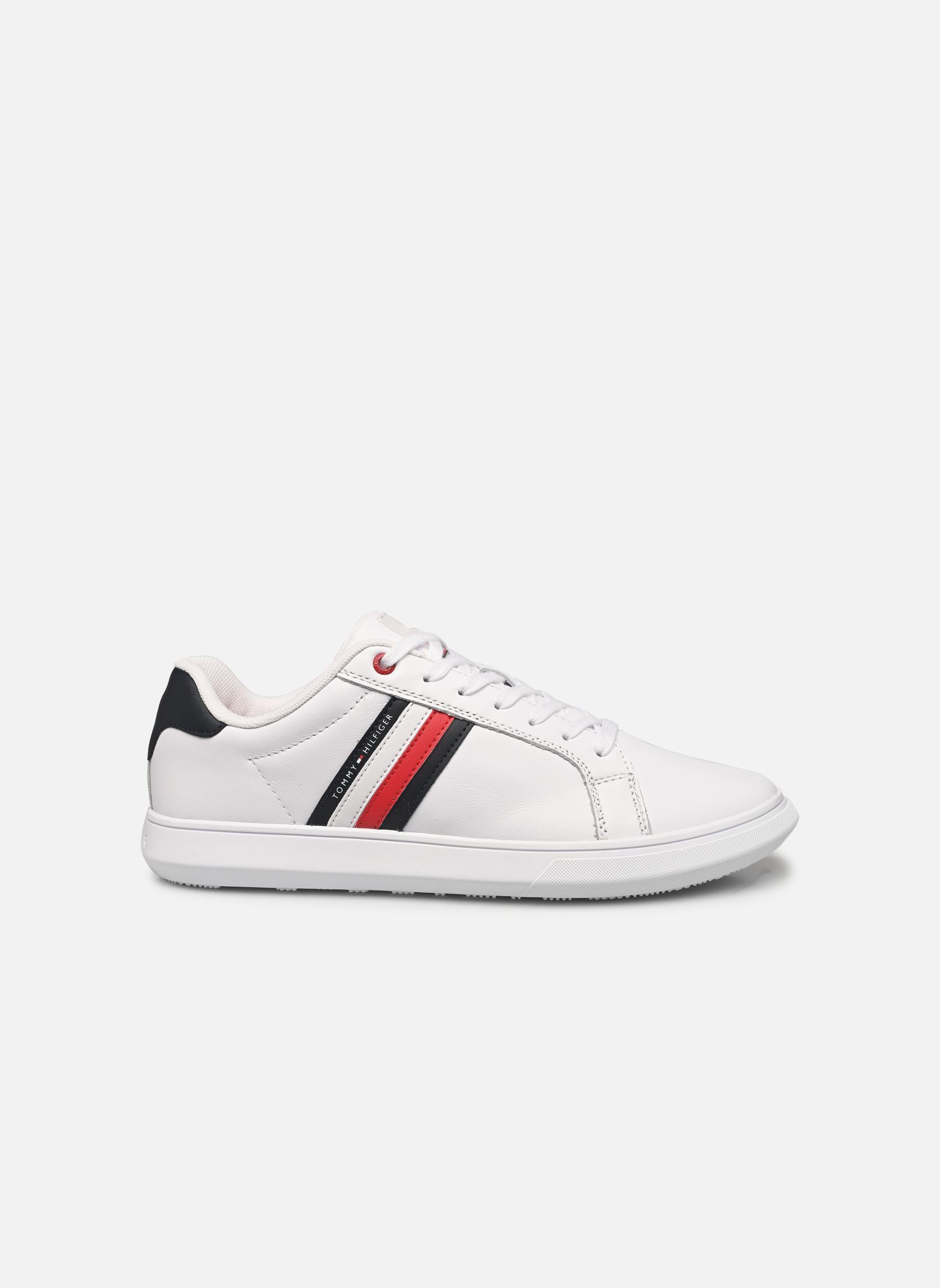 Sneaker Essential Leather Cupsole AH24 herren weiß Tommy Hilfiger Sneaker Essential Leather Cupsole AH24 herren weiß WHITE