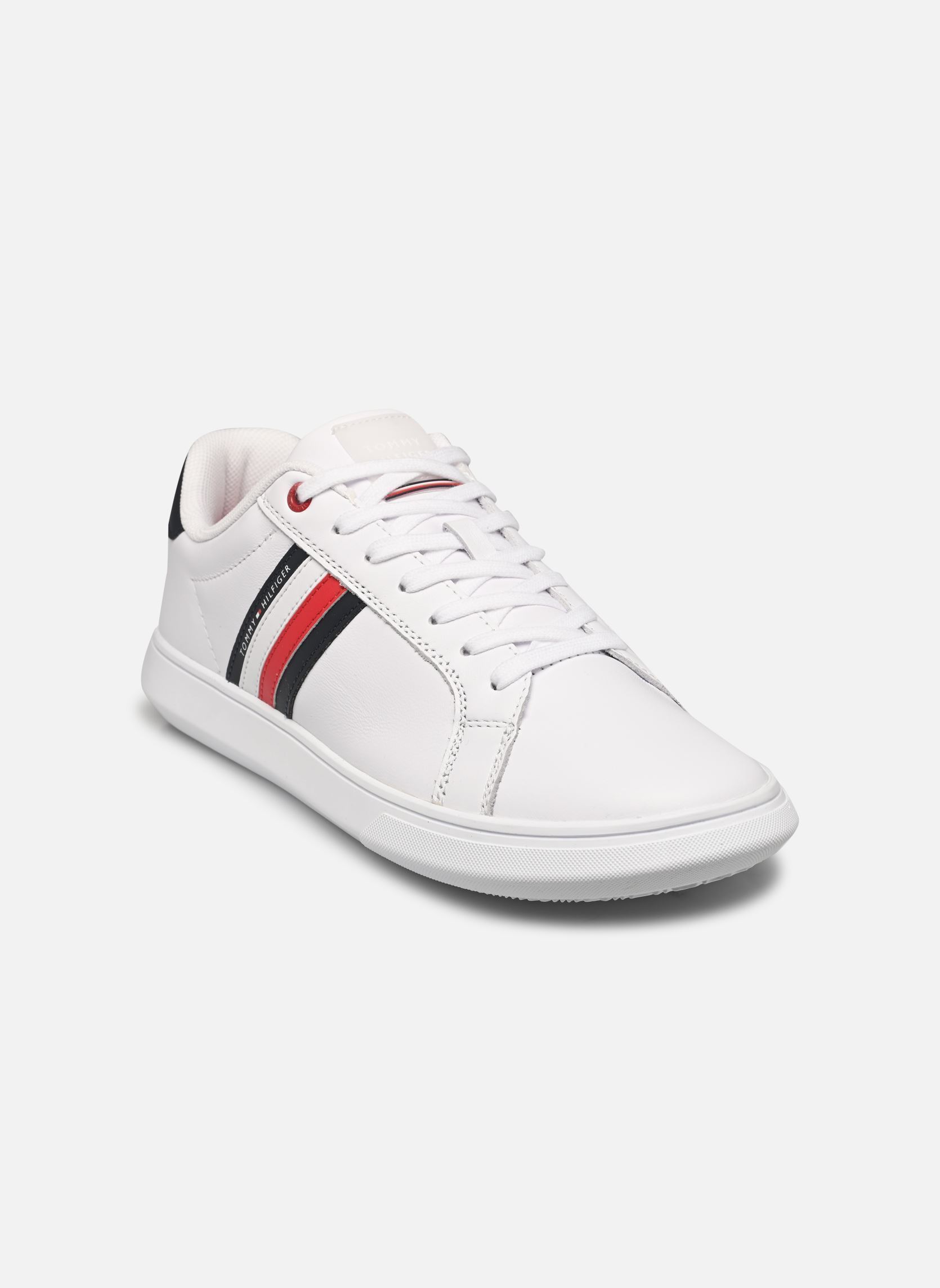 Baskets Tommy Hilfiger Essential Leather Cupsole AH24 pour Homme Baskets Tommy Hilfiger Essential Leather Cupsole AH24 pour Homme