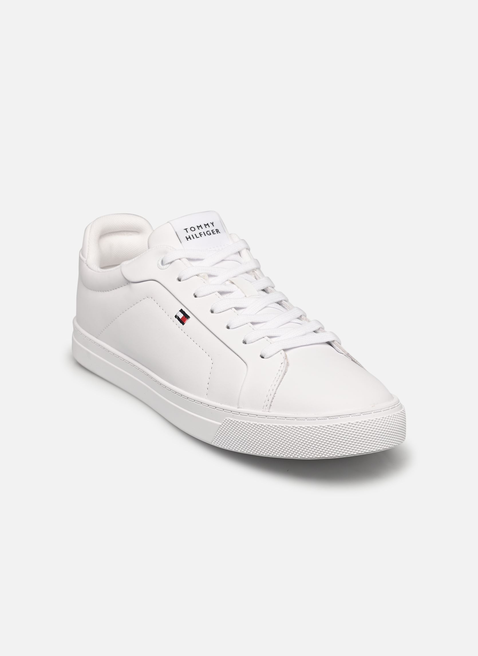 Baskets basses Tommy Hilfiger ICON COURT LTH FLAG ESS