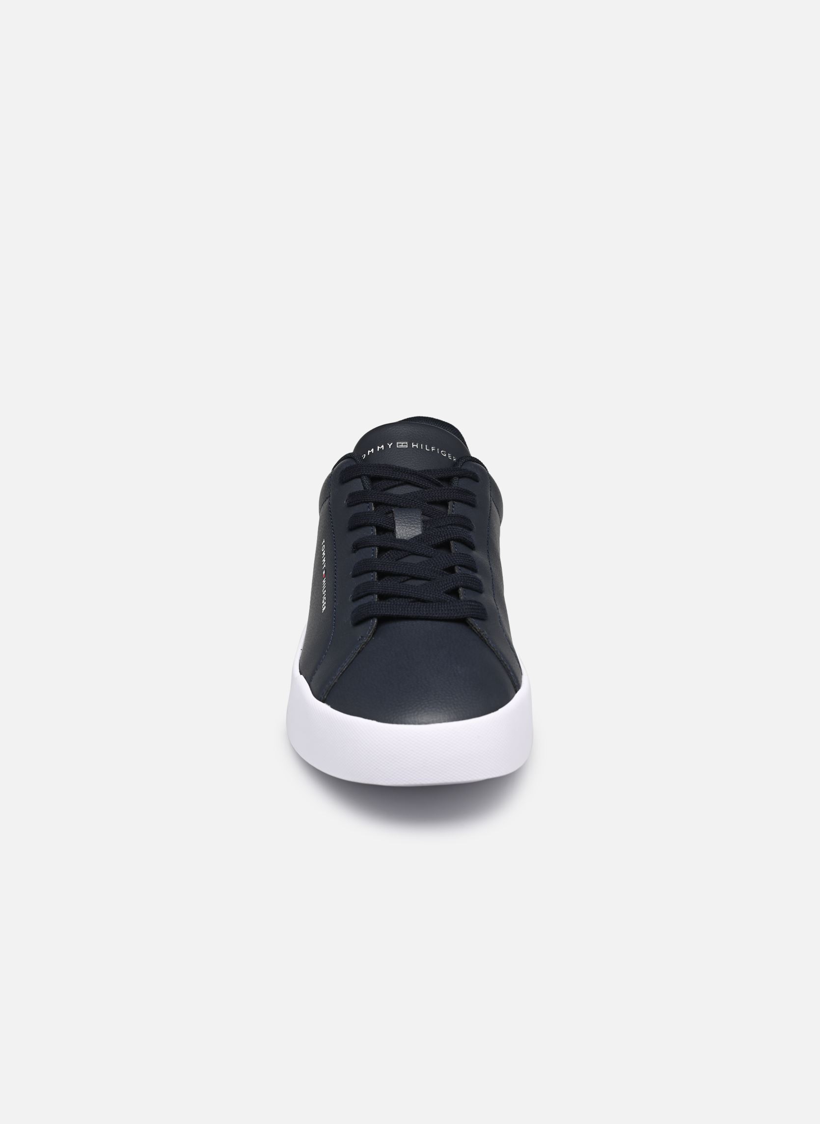 Baskets TH COURT LTH DETAIL homme bleu Tommy Hilfiger Baskets TH COURT LTH DETAIL homme bleu DESERT SKY