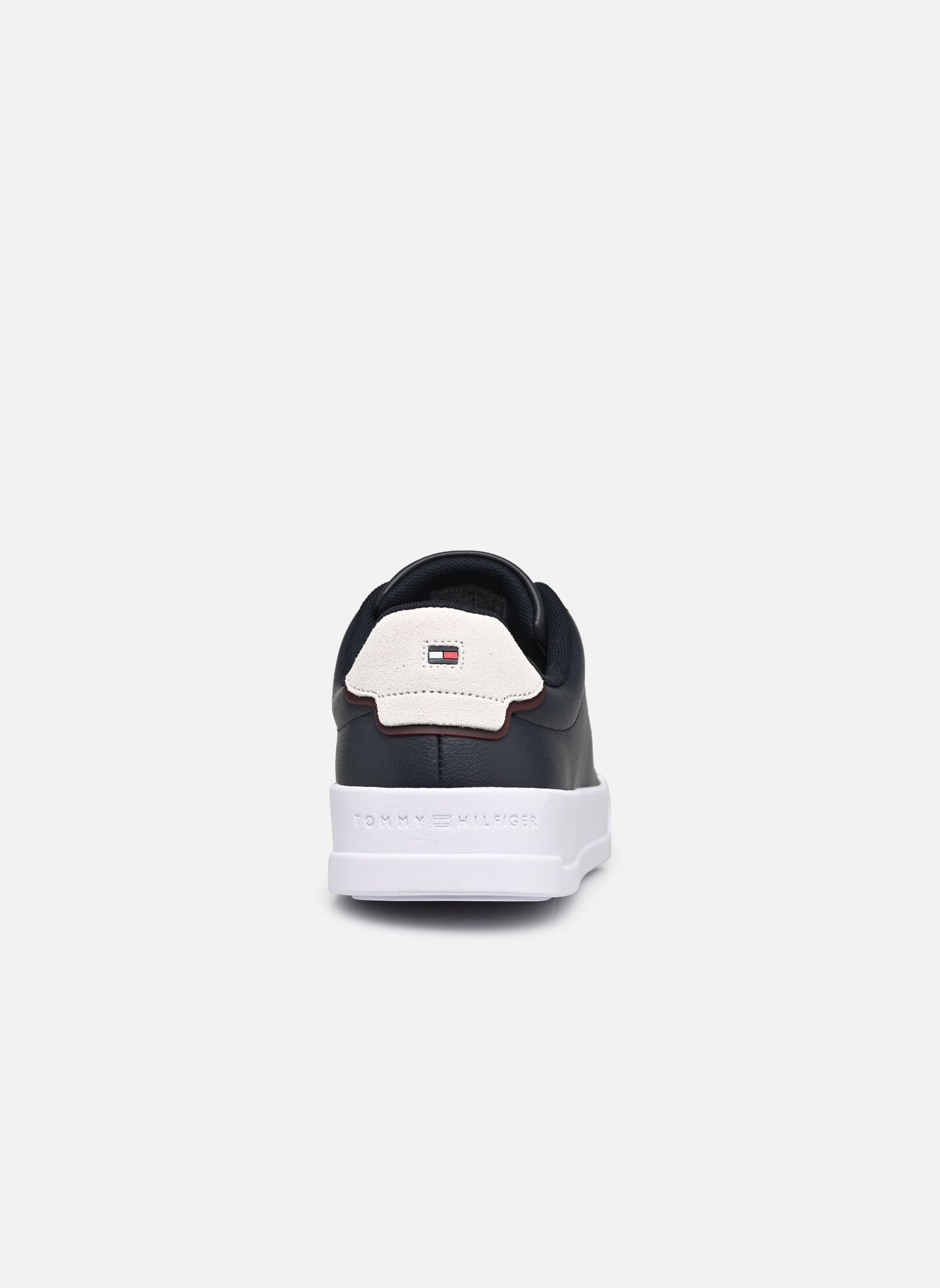 Baskets TH COURT LTH DETAIL homme bleu Tommy Hilfiger Baskets TH COURT LTH DETAIL homme bleu DESERT SKY