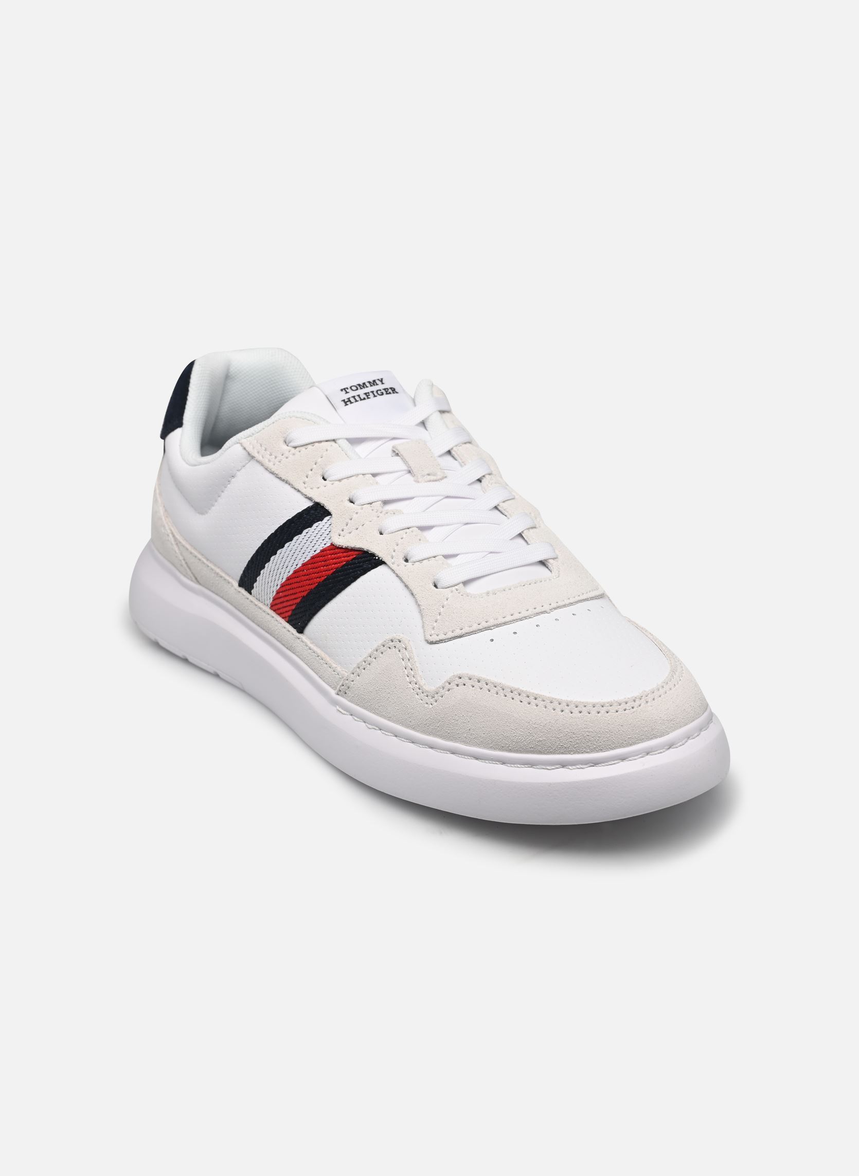 Baskets Tommy Hilfiger Cupsole Lth stripes pour Homme