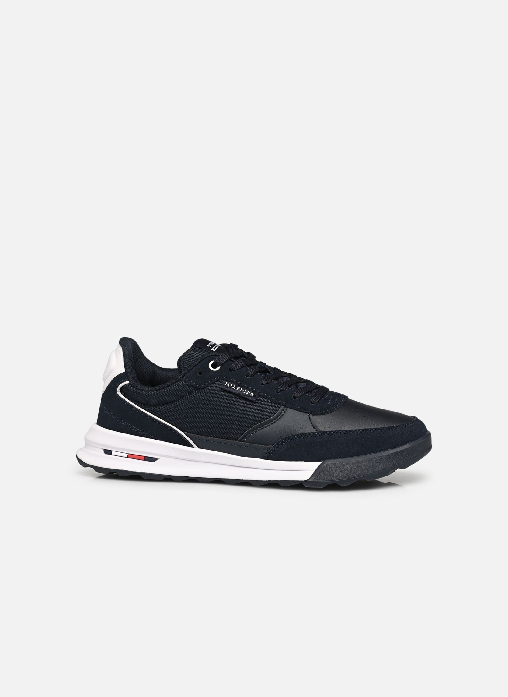 Sneakers Retro Runner Mix Rwb heren blauw Tommy Hilfiger Sneakers Retro Runner Mix Rwb heren blauw DESERT SKY