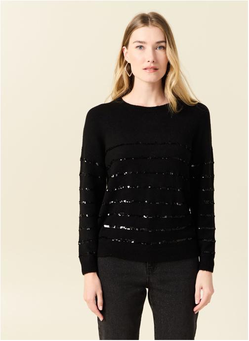 Pull Fin Bonobo Femme – Gris – Taille M – Modèle VFP016 – Occasion