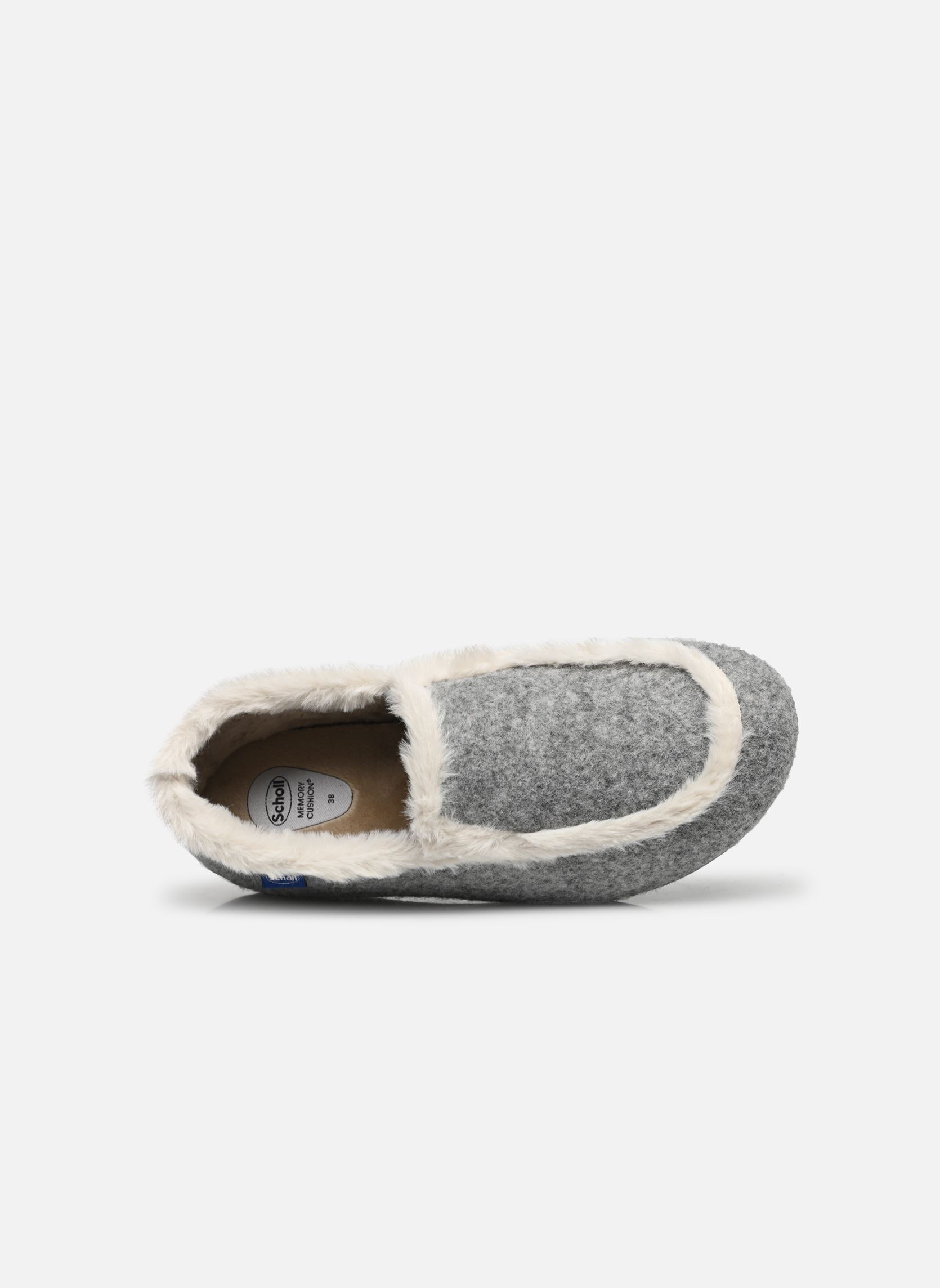 Pantoffels MILLY SHOE COMFORT dames grijs Scholl Pantoffels MILLY SHOE COMFORT dames grijs Grey
