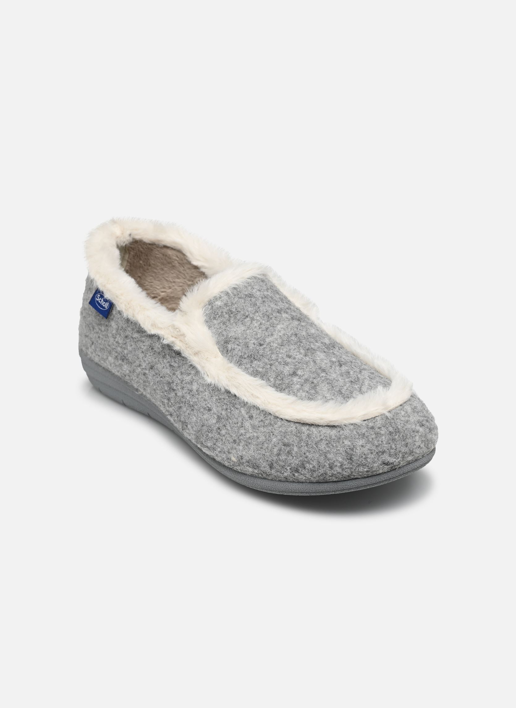 Pantoffels MILLY SHOE COMFORT dames grijs Scholl Pantoffels MILLY SHOE COMFORT dames grijs Grey