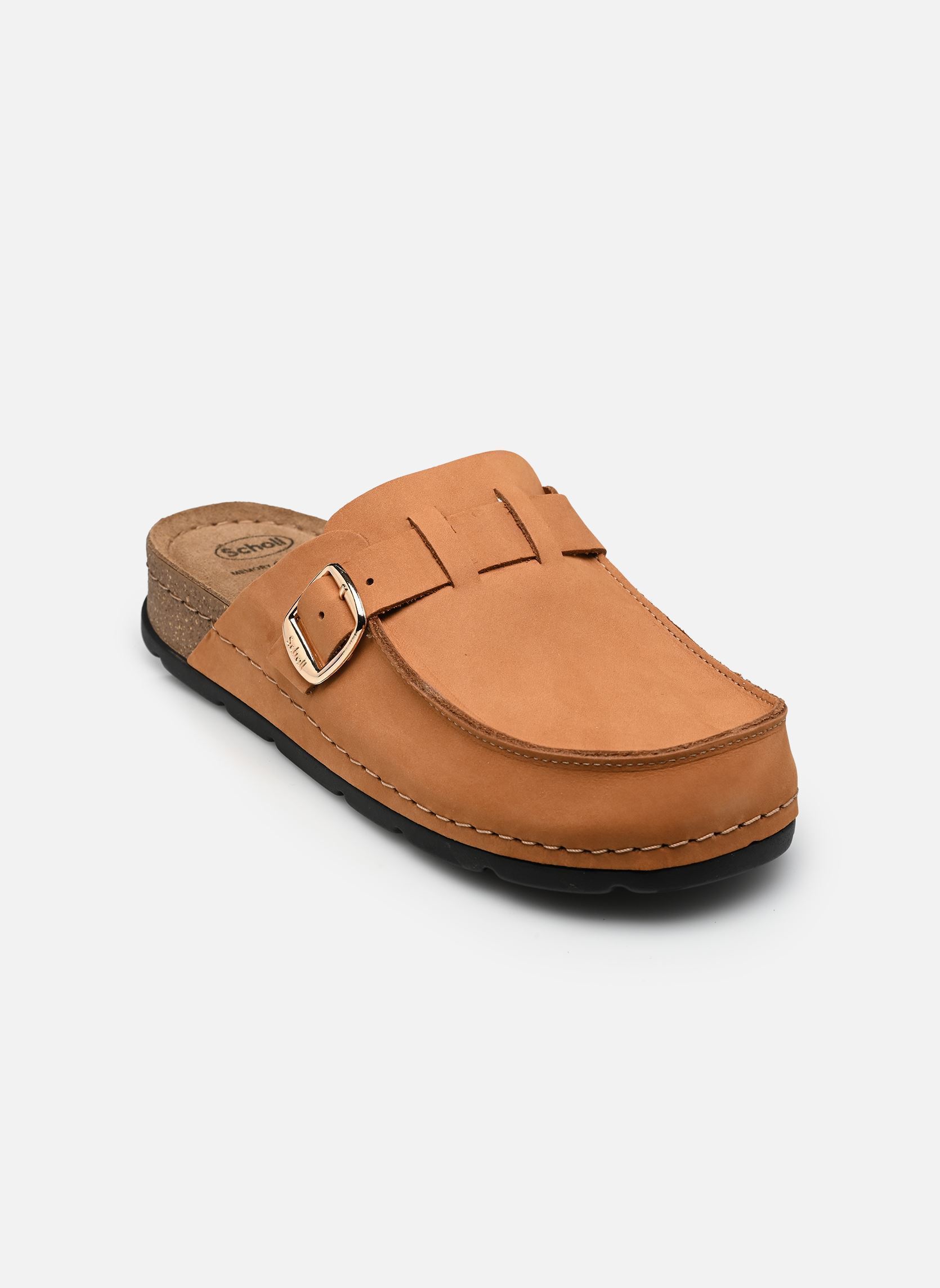 Mules Bora Moccasin Comfort femme marron Scholl Mules Bora Moccasin Comfort femme marron COGNAC