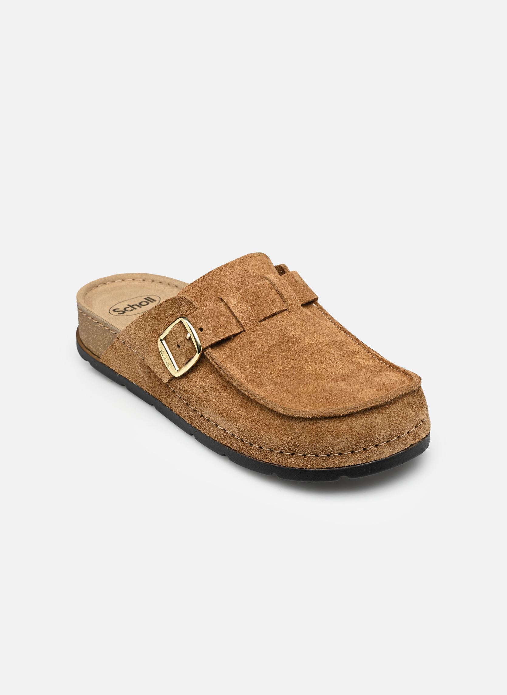 Mules et sabots Bora Moccasin Comfort femme marron Scholl Mules et sabots Bora Moccasin Comfort femme marron TOBACCO