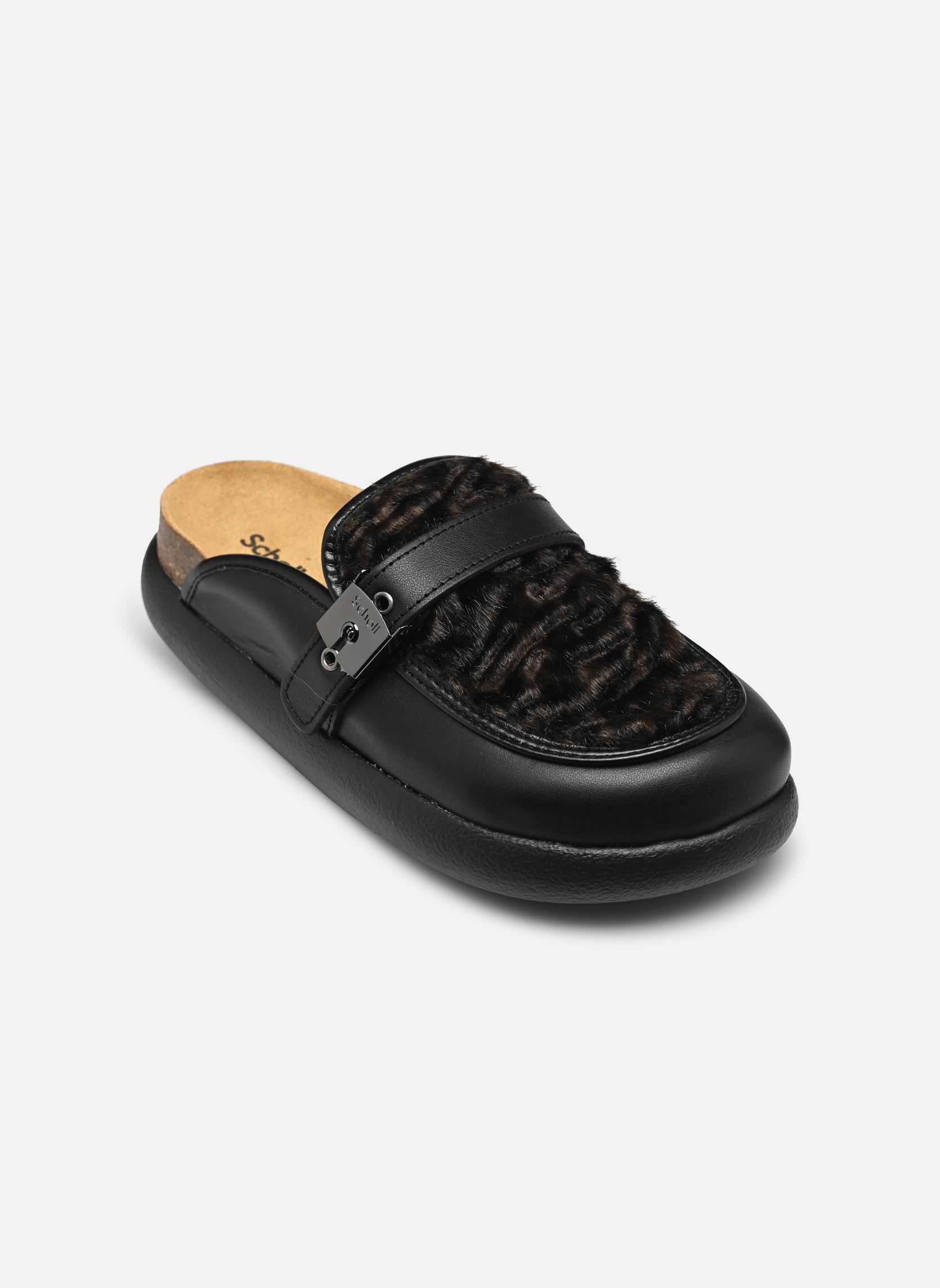 Mules et sabots KENDALL COLLECTION femme noir Scholl Mules et sabots KENDALL COLLECTION femme noir Dark Brown Animalier