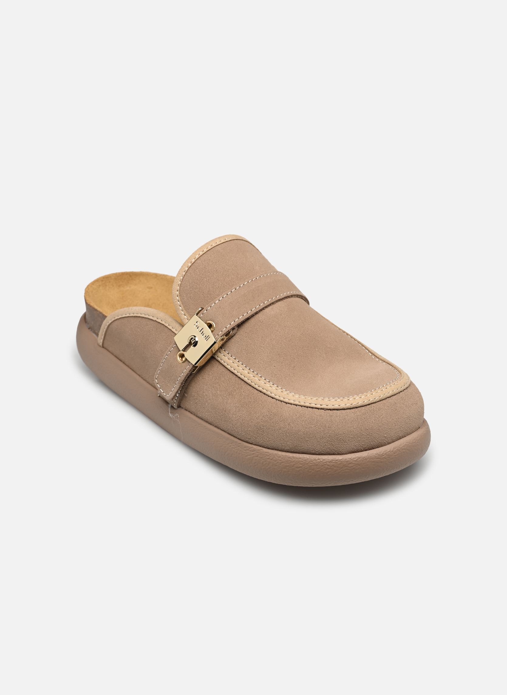 Pantoletten und Clogs KENDALL COLLECTION damen beige Scholl Pantoletten und Clogs KENDALL COLLECTION damen beige Dark beige