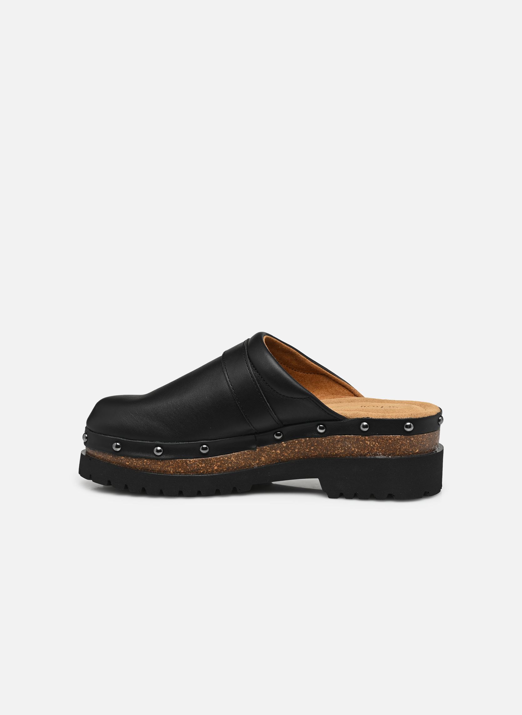 Muilen en klompen CINDY CORK ICONIC dames zwart Scholl Muilen en klompen CINDY CORK ICONIC dames zwart Black