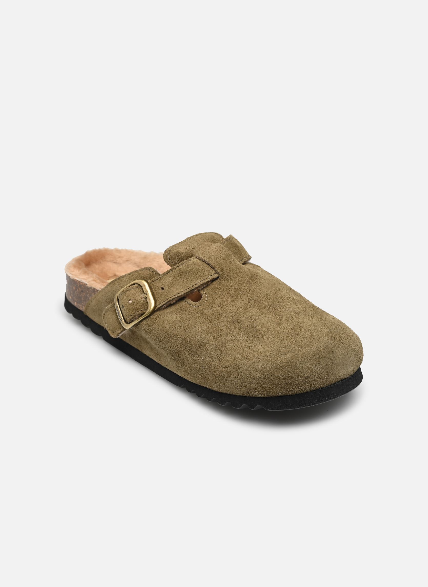 Mules et sabots FAE NEW COLLECTION femme vert Scholl Mules et sabots FAE NEW COLLECTION femme vert khaki