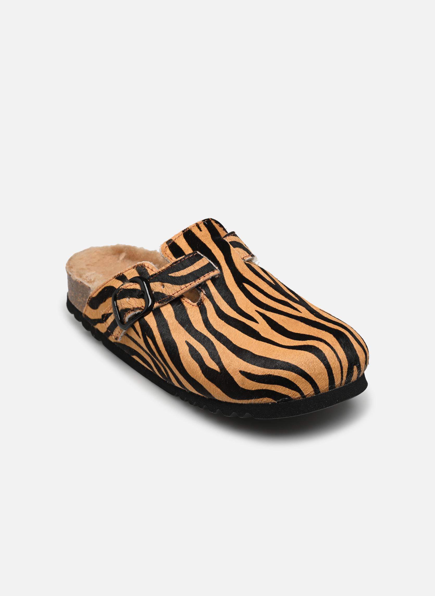 Mules et sabots FAE NEW COLLECTION femme multicolore Scholl Mules et sabots FAE NEW COLLECTION femme multicolore Brown Animalier
