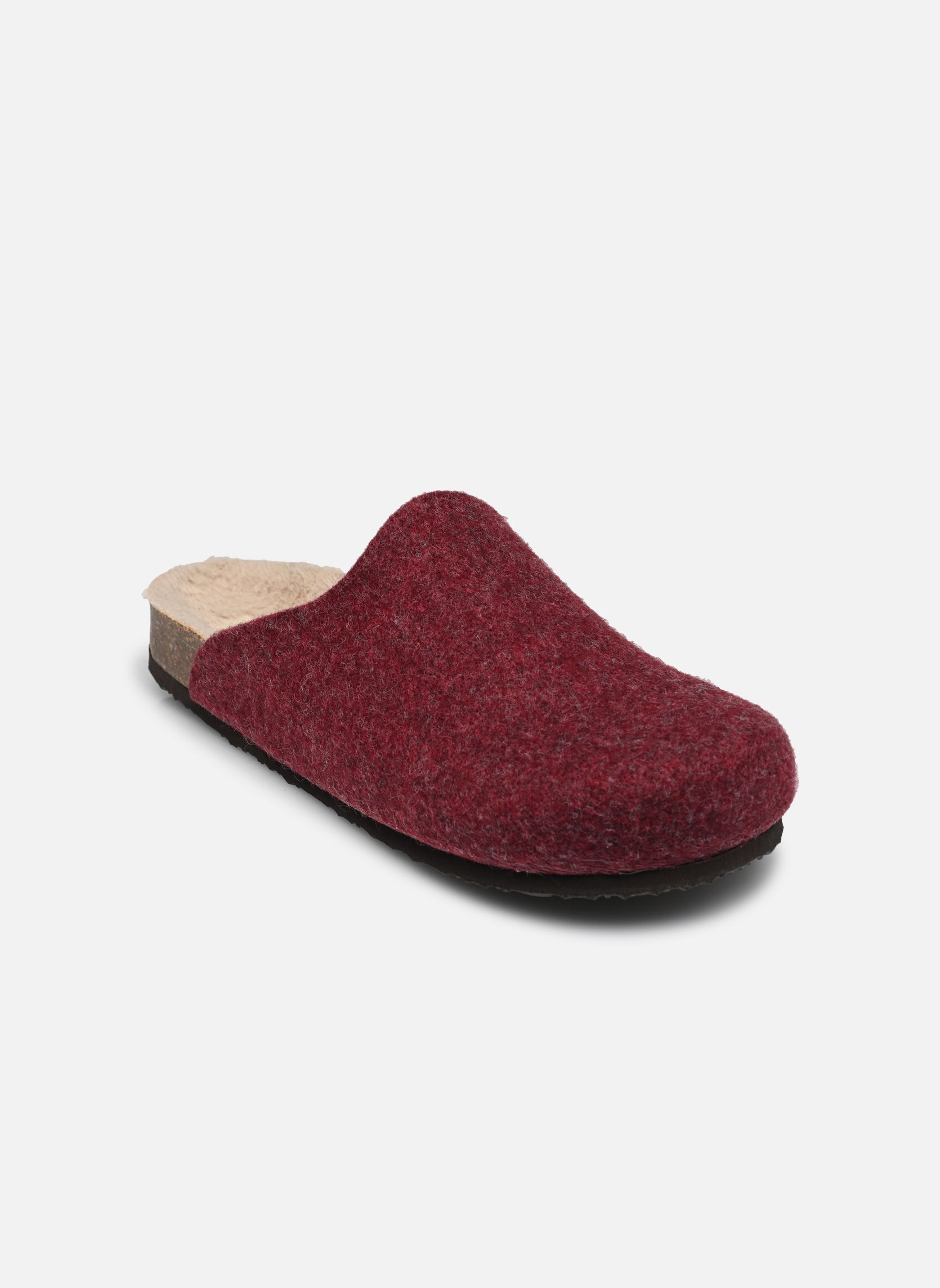 Pantoletten und Clogs LOUISE COLLECTION damen bordeaux Scholl Pantoletten und Clogs LOUISE COLLECTION damen bordeaux PLUM