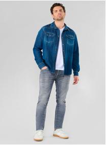 Chemises Chemise en jeans JUANITO Blue homme bleu