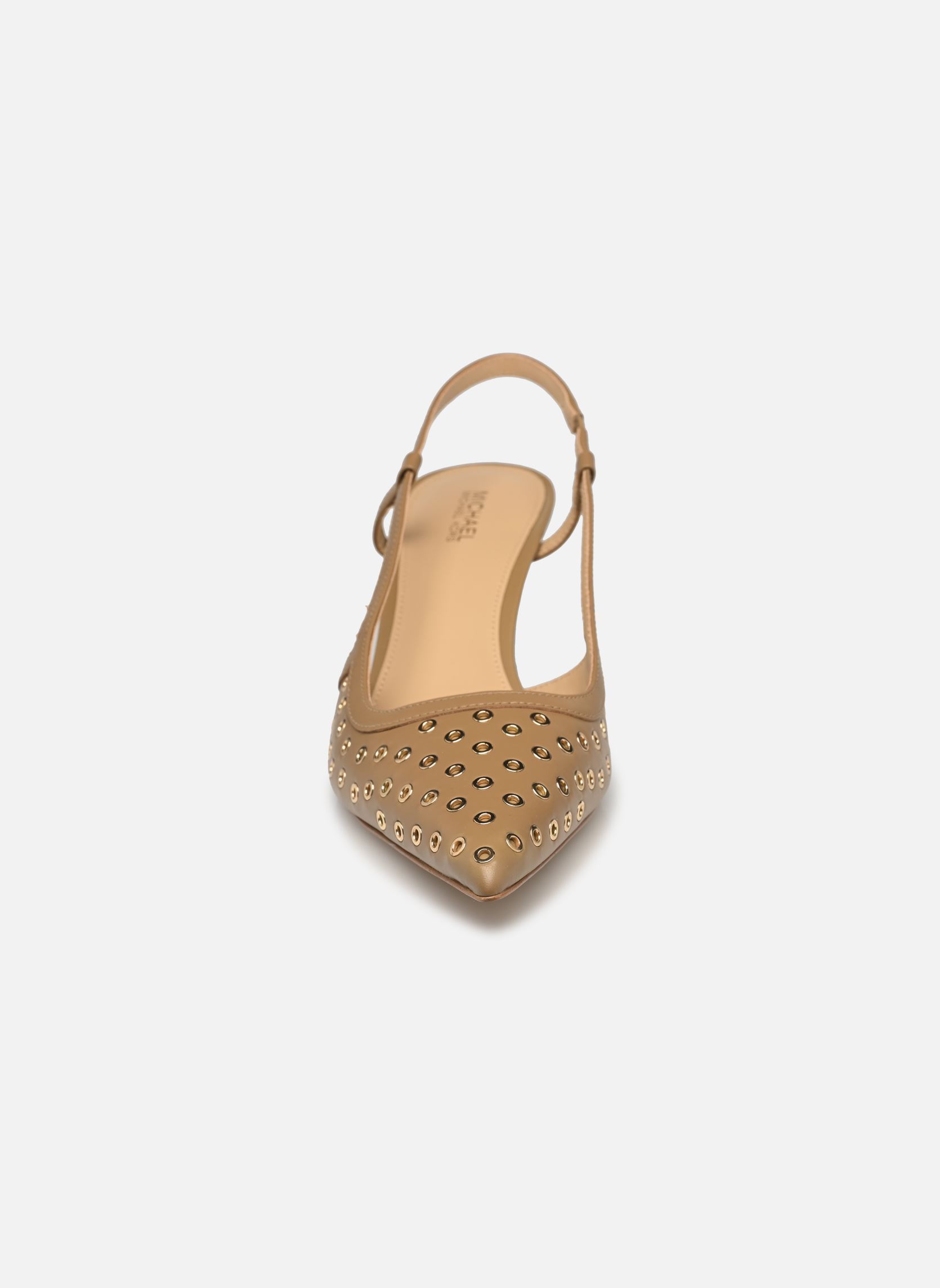 Zapatos de tacón con correas ALORA MID SLING mujer beige Michael Michael Kors Zapatos de tacón con correas ALORA MID SLING mujer beige HUSK