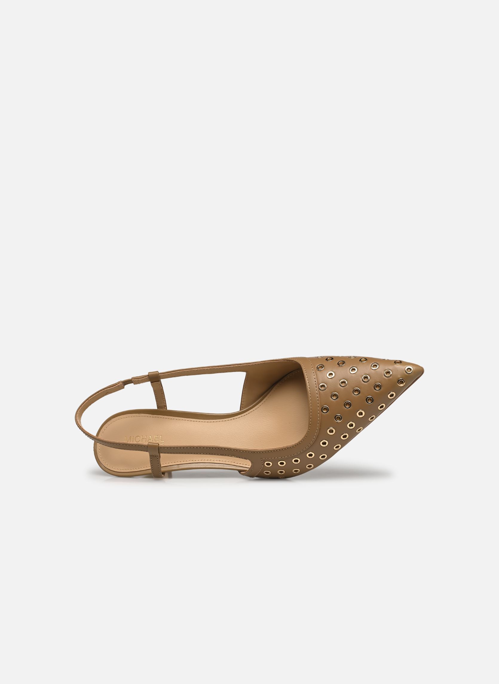 Zapatos de tacón con correas ALORA MID SLING mujer beige Michael Michael Kors Zapatos de tacón con correas ALORA MID SLING mujer beige HUSK