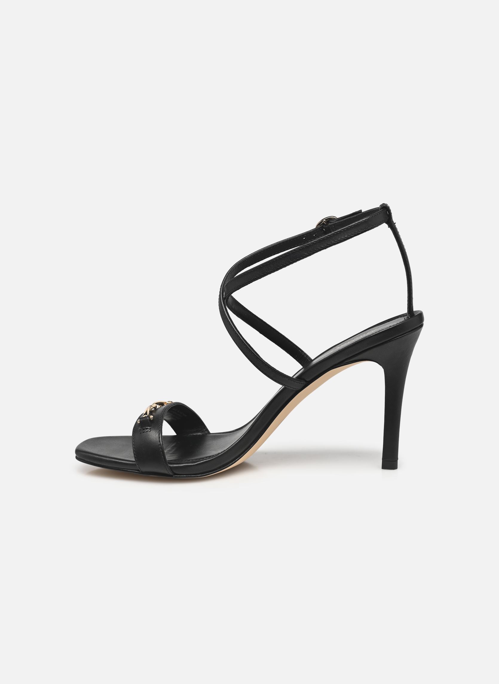 Sandalen LENA HEELED SANDAL dames zwart Michael Michael Kors Sandalen LENA HEELED SANDAL dames zwart Black