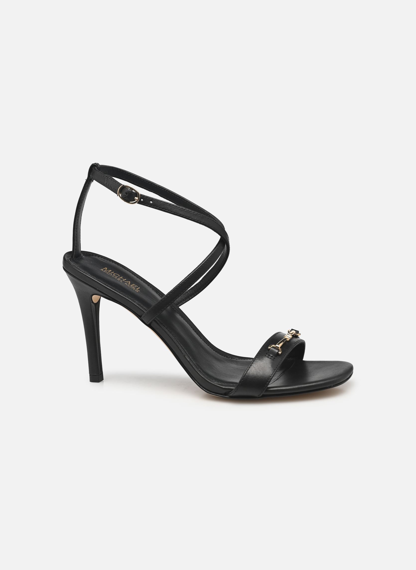 Sandalen LENA HEELED SANDAL dames zwart Michael Michael Kors Sandalen LENA HEELED SANDAL dames zwart Black