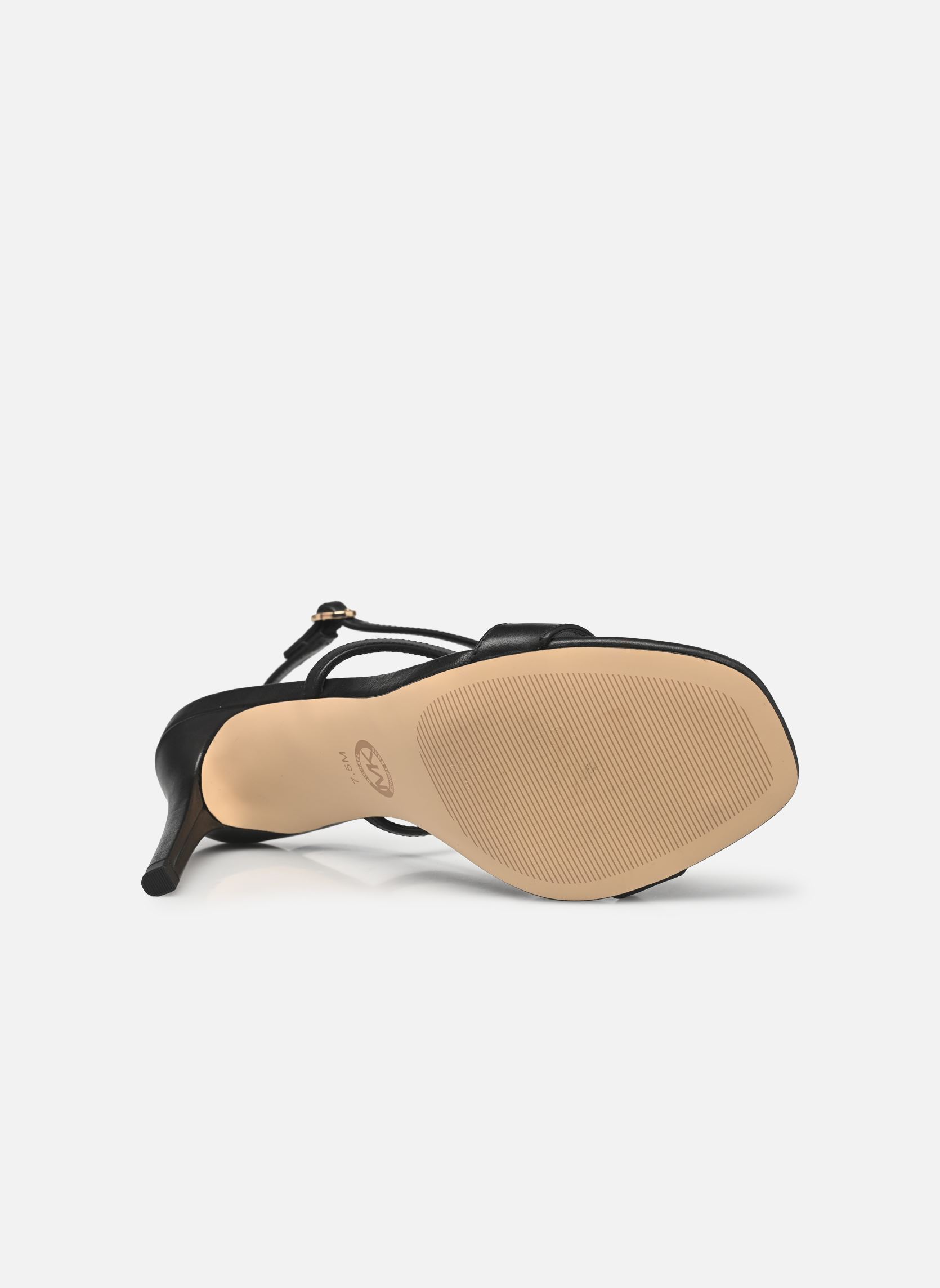 Sandalen LENA HEELED SANDAL dames zwart Michael Michael Kors Sandalen LENA HEELED SANDAL dames zwart Black