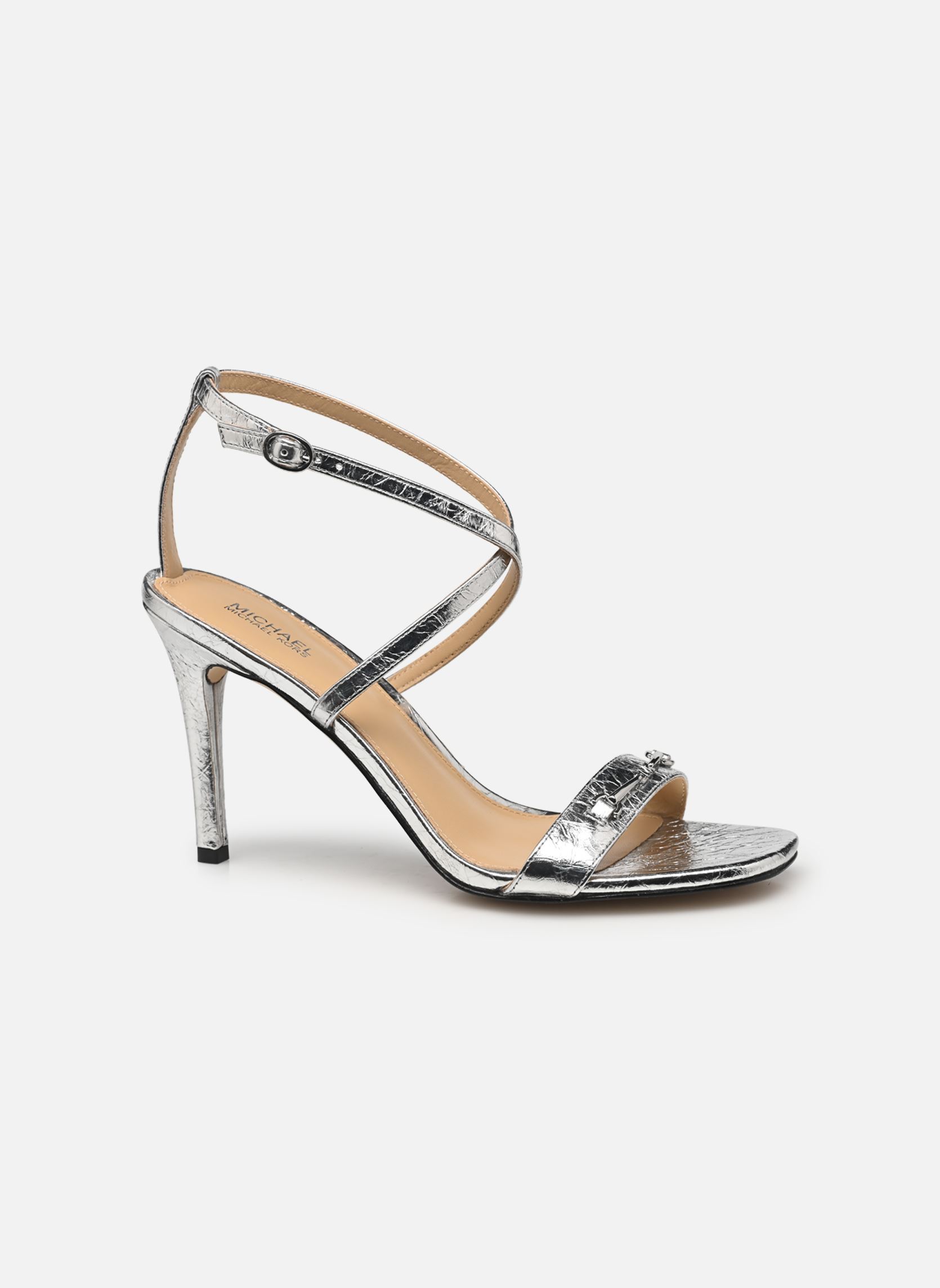 Sandalen LENA HEELED SANDAL damen silber Michael Michael Kors Sandalen LENA HEELED SANDAL damen silber Silver