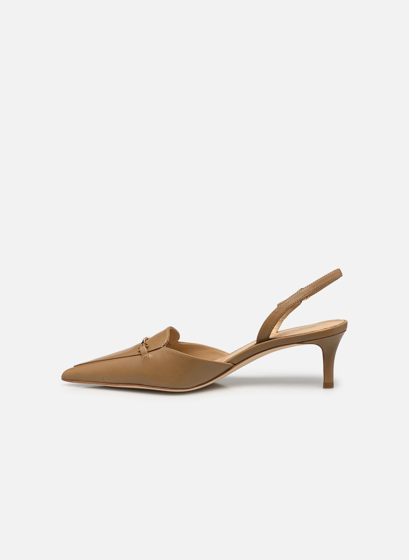 Décolleté con cinturino LENA SLING PUMP donna beige Michael Michael Kors Décolleté con cinturino LENA SLING PUMP donna beige HUSK