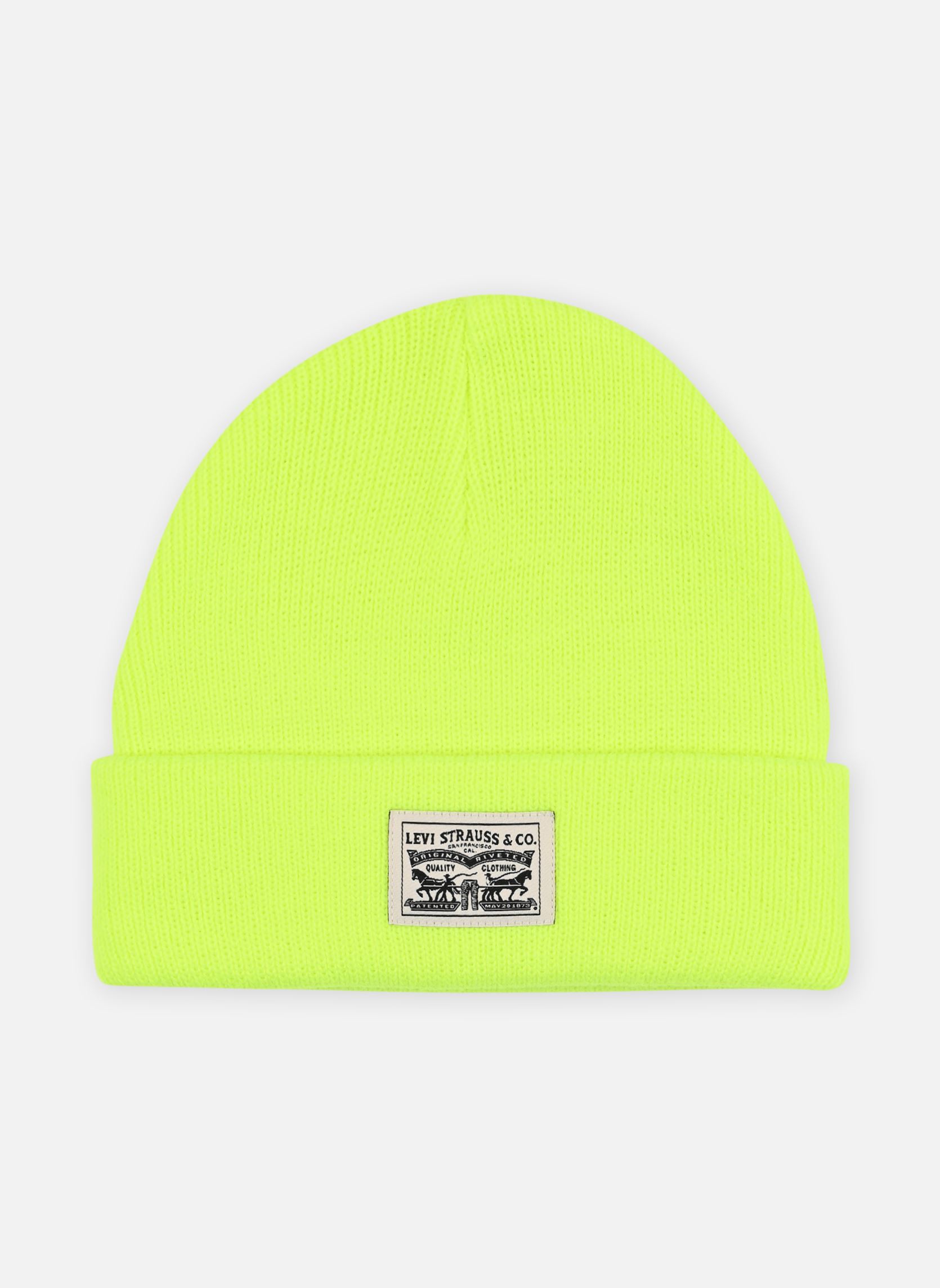 Bonnets Levi' WOMEN' BACKPATCH BEANIE NEON pour Accessoires - vue 2