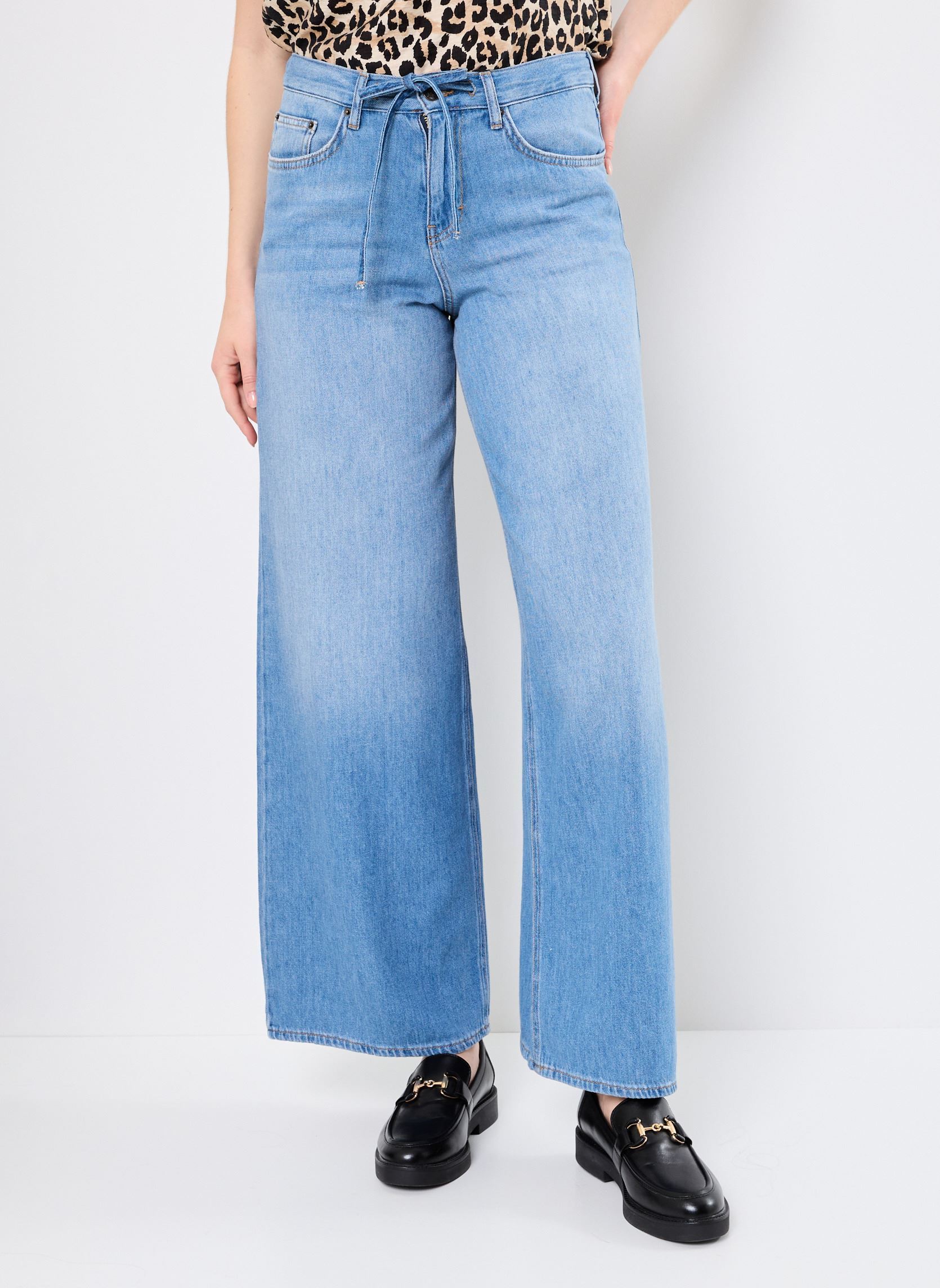 Flared jeans 21584 LENY JEANS dames blauw Five Jeans Flared jeans 21584 LENY JEANS dames blauw LIGHT BLUE