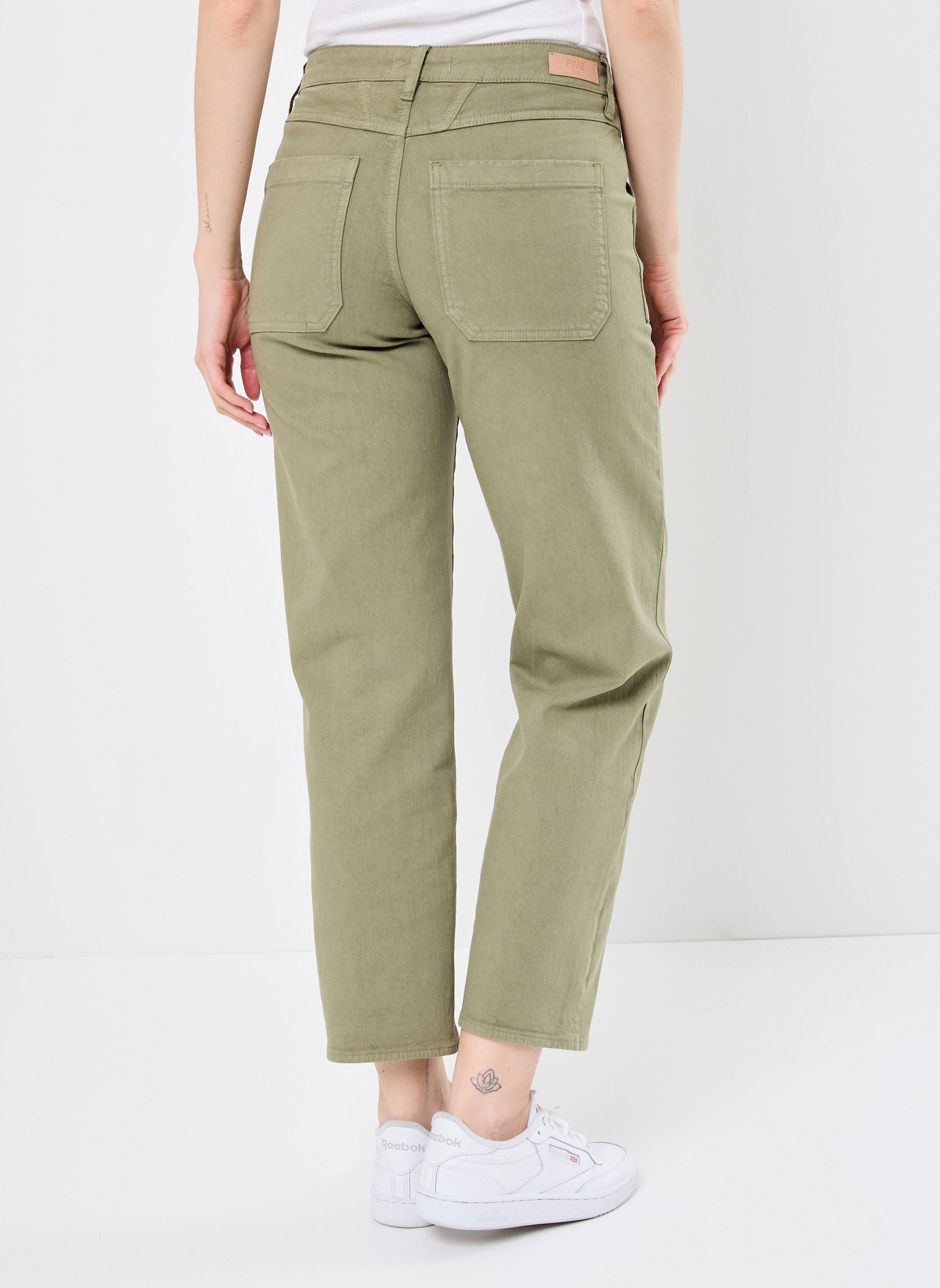 Pantaloni dritti 27177 LOURDES PANTALON donna verde Five Jeans Pantaloni dritti 27177 LOURDES PANTALON donna verde SAUGE