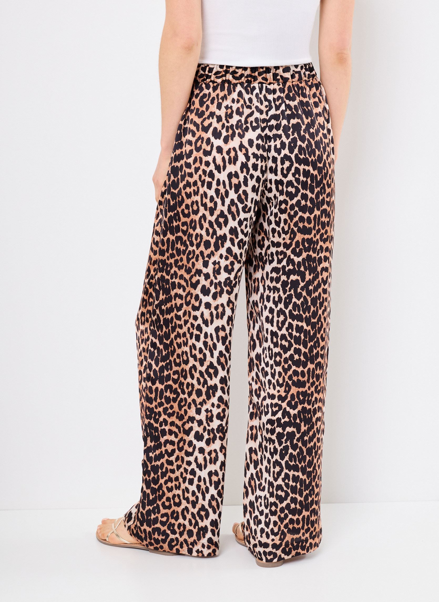 Pantalones anchos 52434 PATRICIA PANTALON mujer marrón Five Jeans Pantalones anchos 52434 PATRICIA PANTALON mujer marrón LEOPARD