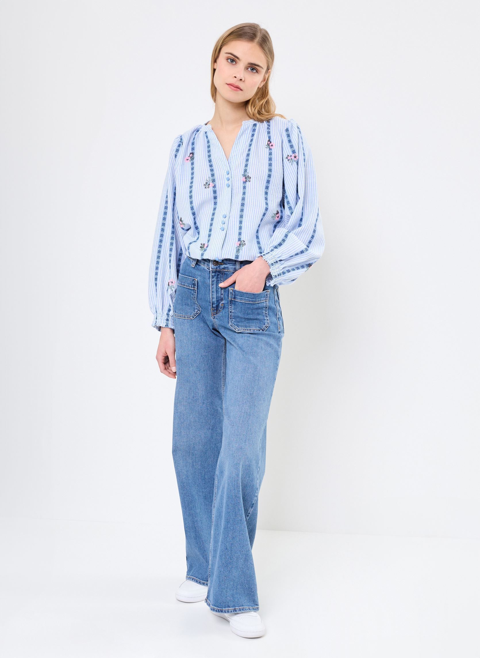 Jeans droit 53548 LUCIE JEANS femme bleu Five Jeans Jeans droit 53548 LUCIE JEANS femme bleu MEDIUM BLUE