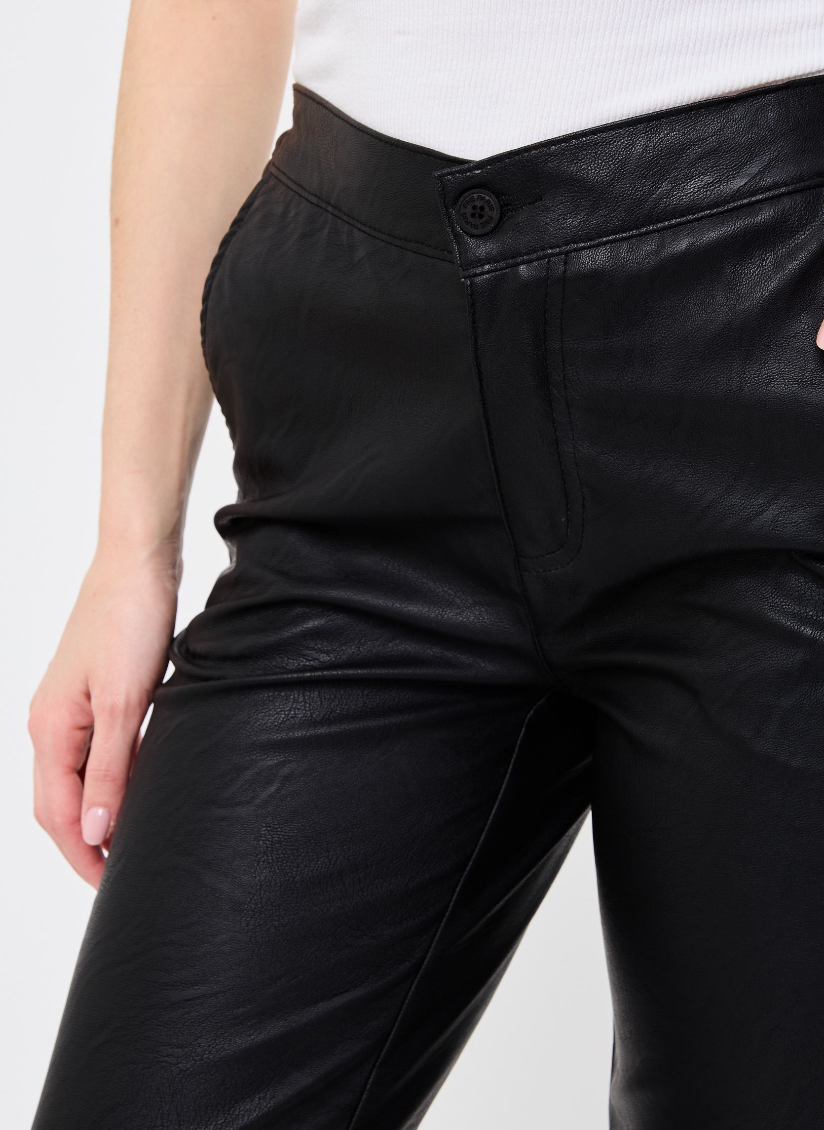 Pantalons droit 54848 S MEGHAN PANTALON femme noir Five Jeans Pantalons droit 54848 S MEGHAN PANTALON femme noir NIGHT