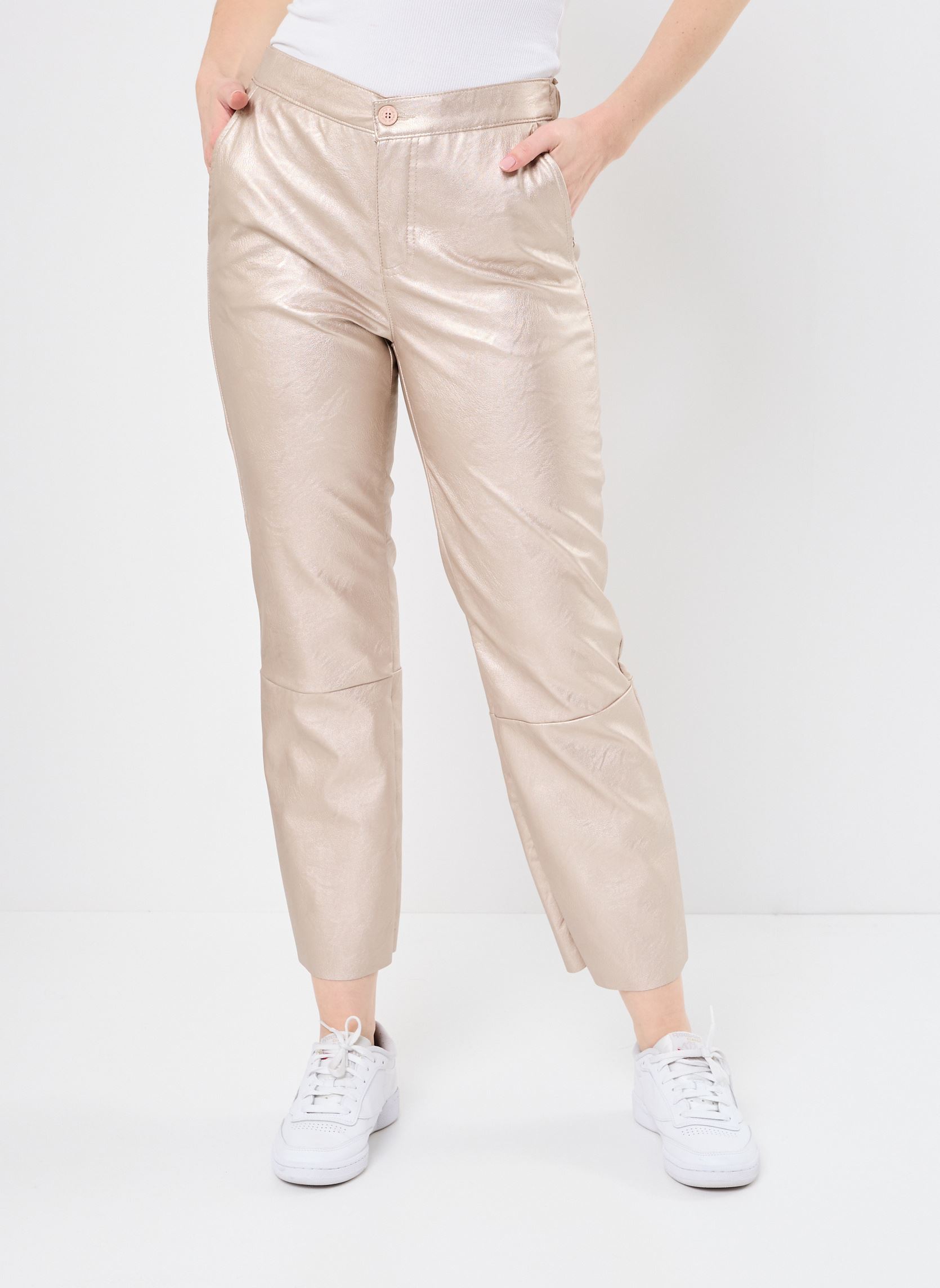 Pantalons droit 54848 S MEGHAN PANTALON femme or et bronze Five Jeans Pantalons droit 54848 S MEGHAN PANTALON femme or et bronze OATMEAL