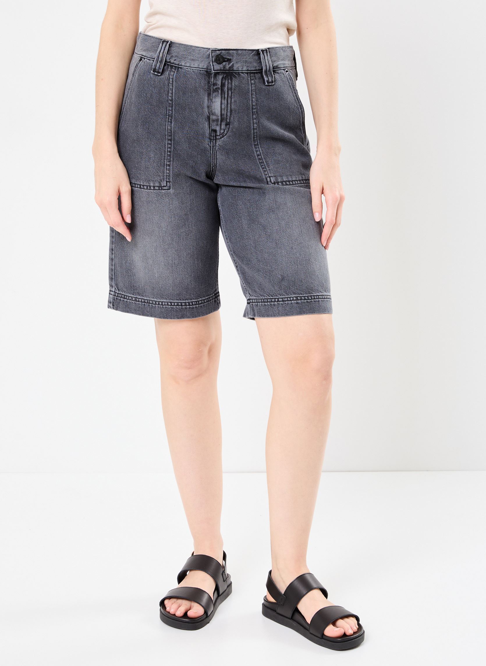 Pantaloncini 97667 SIDONIE SHORT donna grigio Five Jeans Pantaloncini 97667 SIDONIE SHORT donna grigio GREY