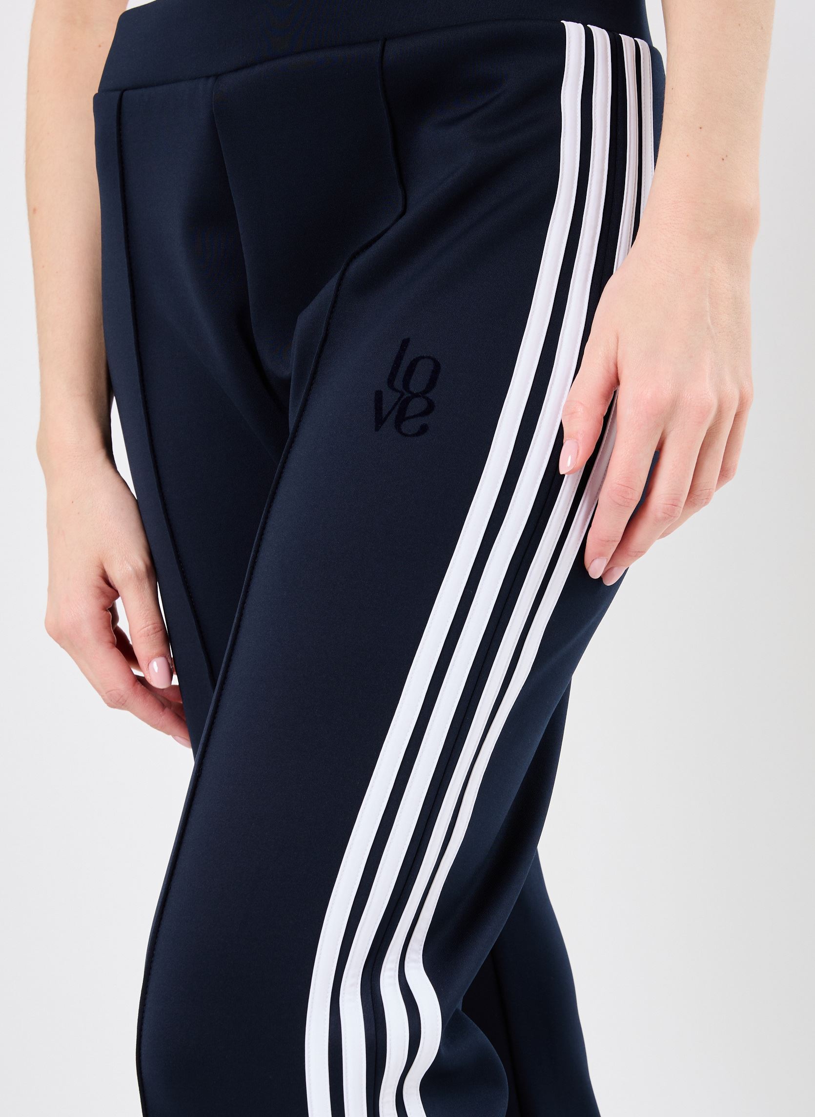 Trainingsbroeken SWE2518 JOGGING dames blauw Five Jeans Trainingsbroeken SWE2518 JOGGING dames blauw NAVY - WHITE