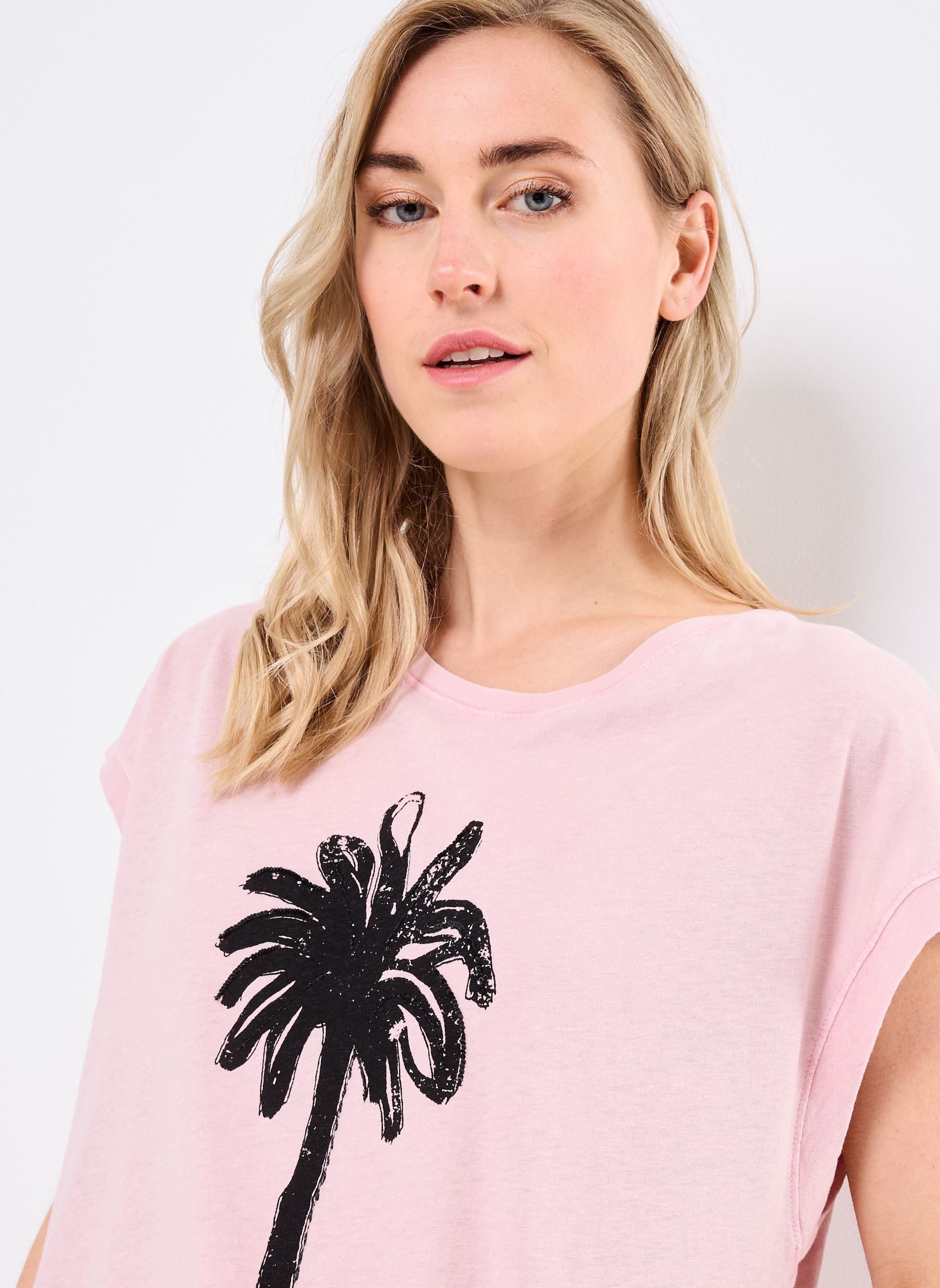 Débardeurs TSE2526 TEE SHIRT femme rose Five Jeans Débardeurs TSE2526 TEE SHIRT femme rose OLD PINK