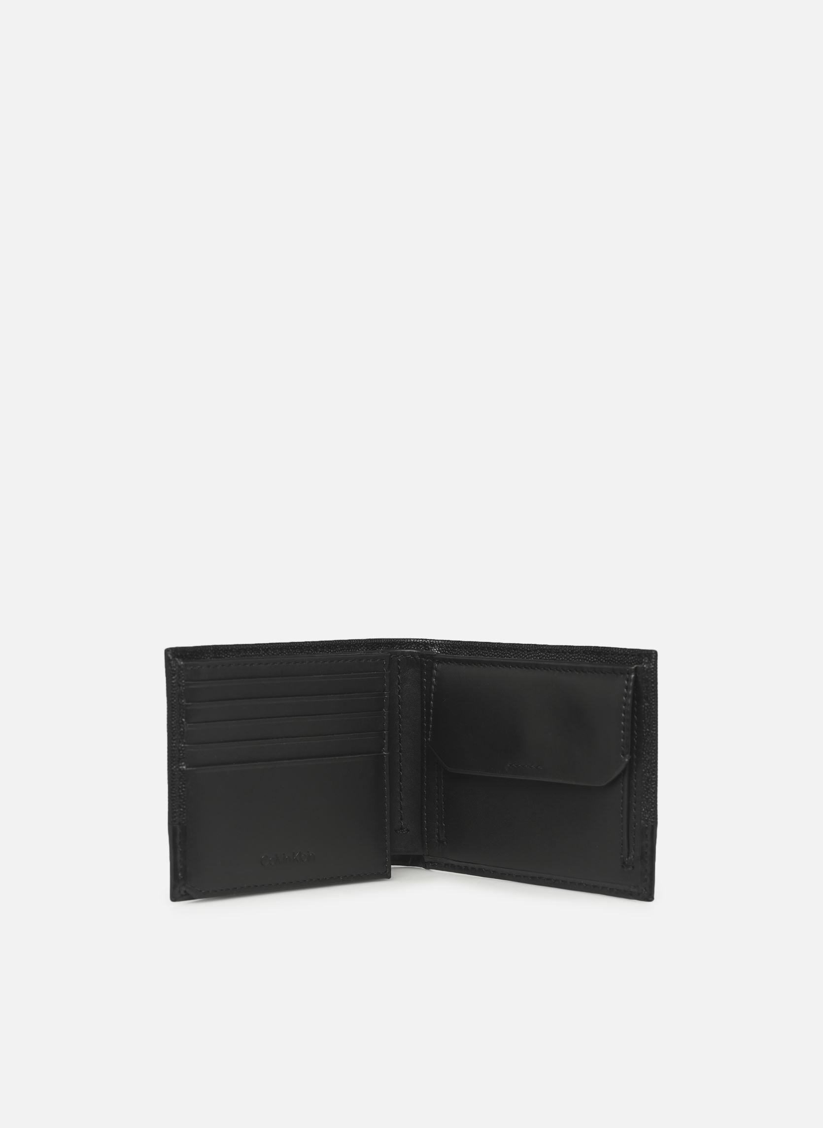 Portafogli Ck Must Trifold 10Cc uomo nero Calvin Klein Portafogli Ck Must Trifold 10Cc uomo nero BLACK CAVIAR GRAIN/SMOOTH