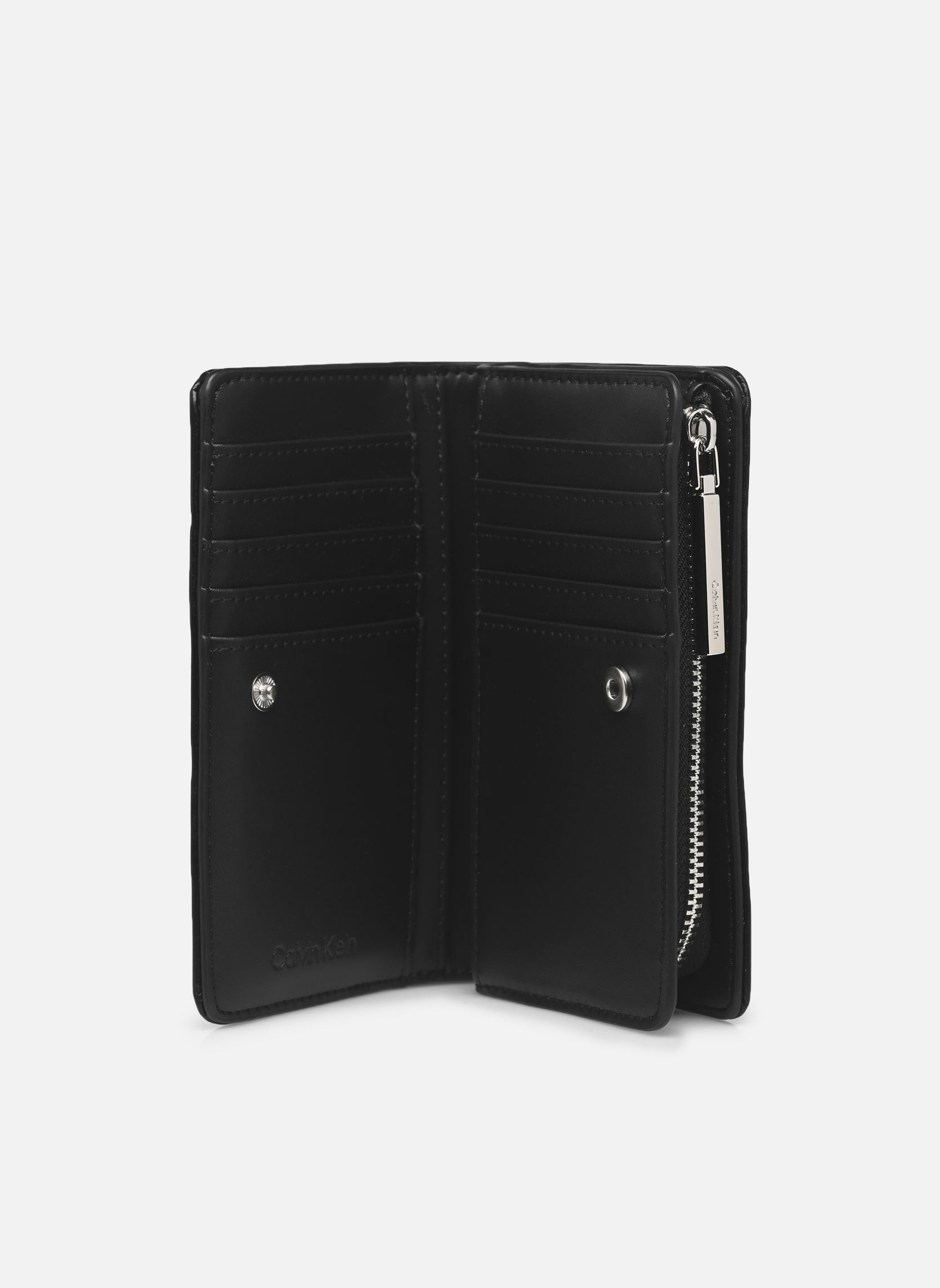 Portefeuilles Line Quilt Medium Bi femme noir Calvin Klein Portefeuilles Line Quilt Medium Bi femme noir PVH BLACK