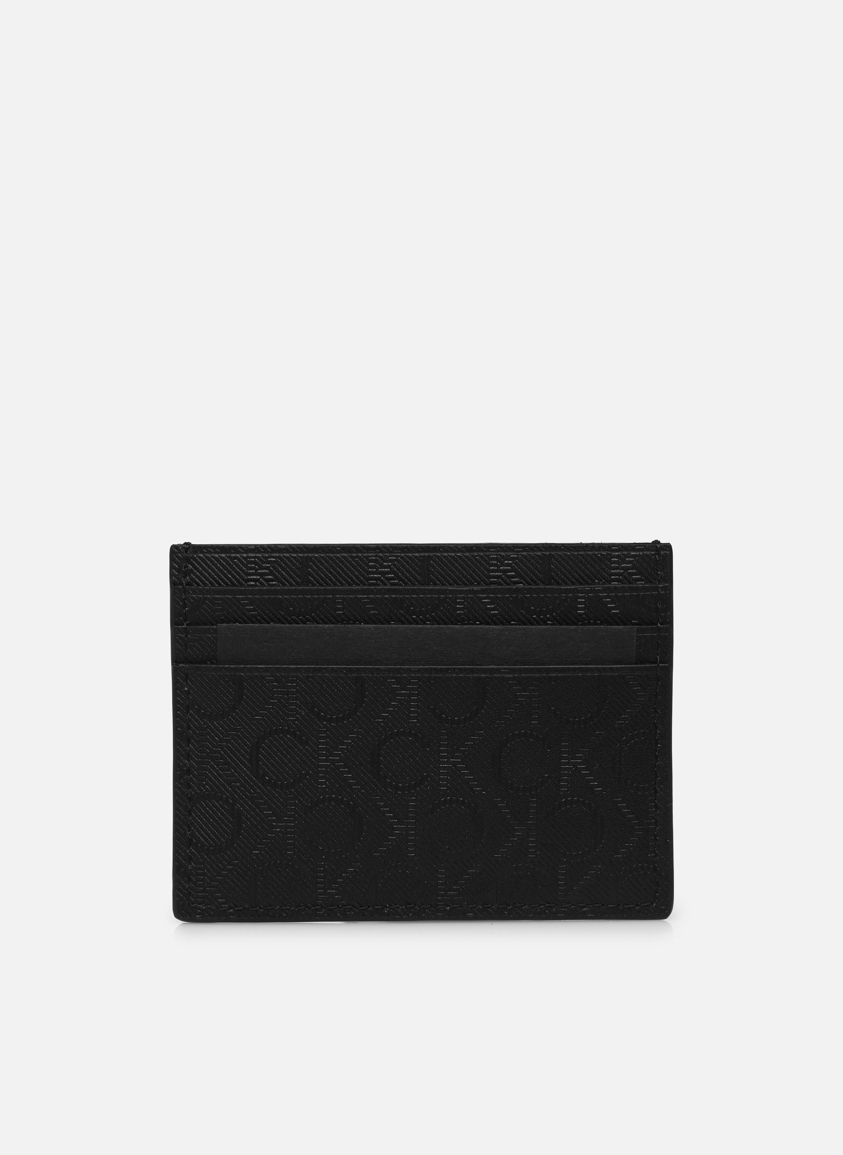 Porta carte di credito Ck Must Mono Cardhol uomo nero Calvin Klein Porta carte di credito Ck Must Mono Cardhol uomo nero TWILL MONO BLACK