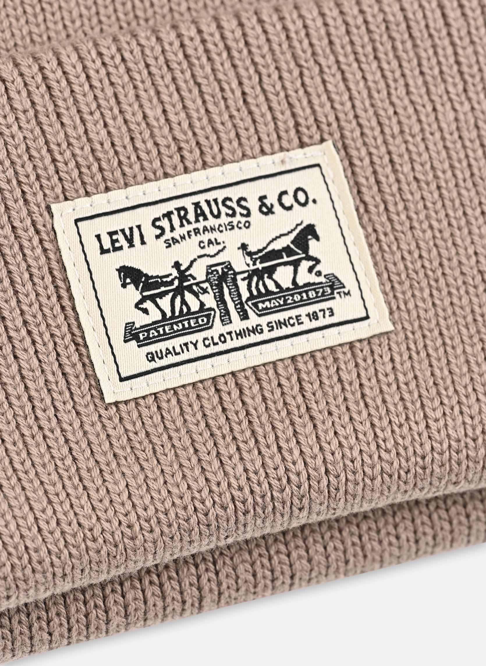 Bonnets BACKPATCH BEANIE homme beige Levi's Bonnets BACKPATCH BEANIE homme beige Fungi