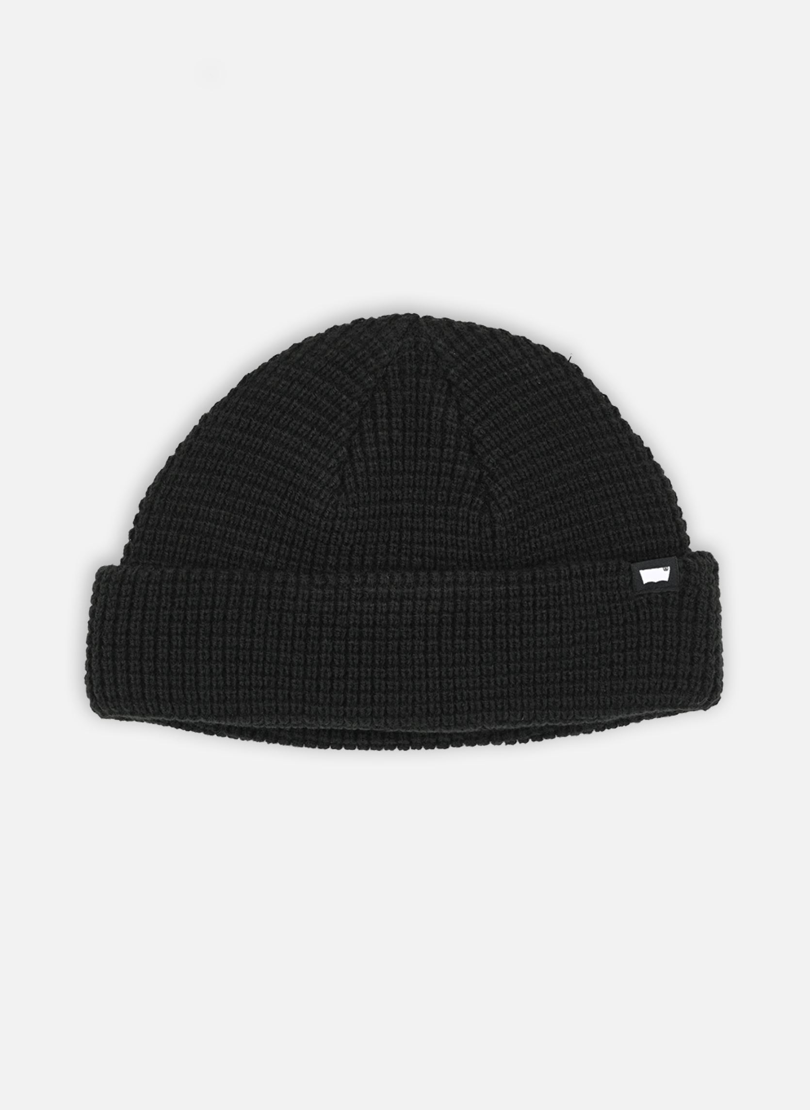 Bonnets ROLLER CROP BEANIE femme noir Levi's Bonnets ROLLER CROP BEANIE femme noir Regular Black