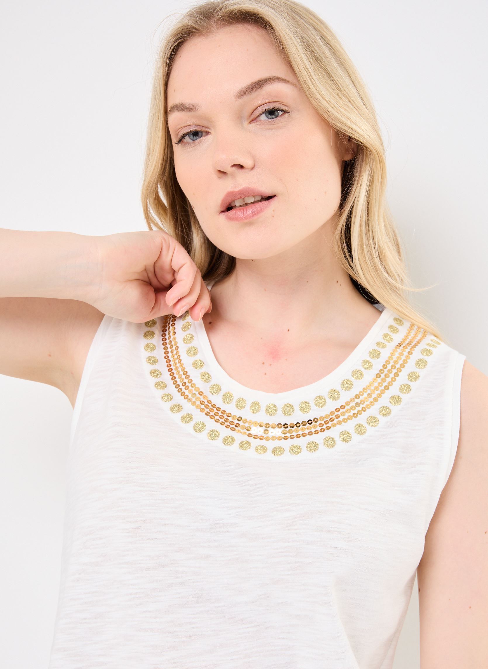Hemdjes ALIX dames wit Wild Hemdjes ALIX dames wit Blanc