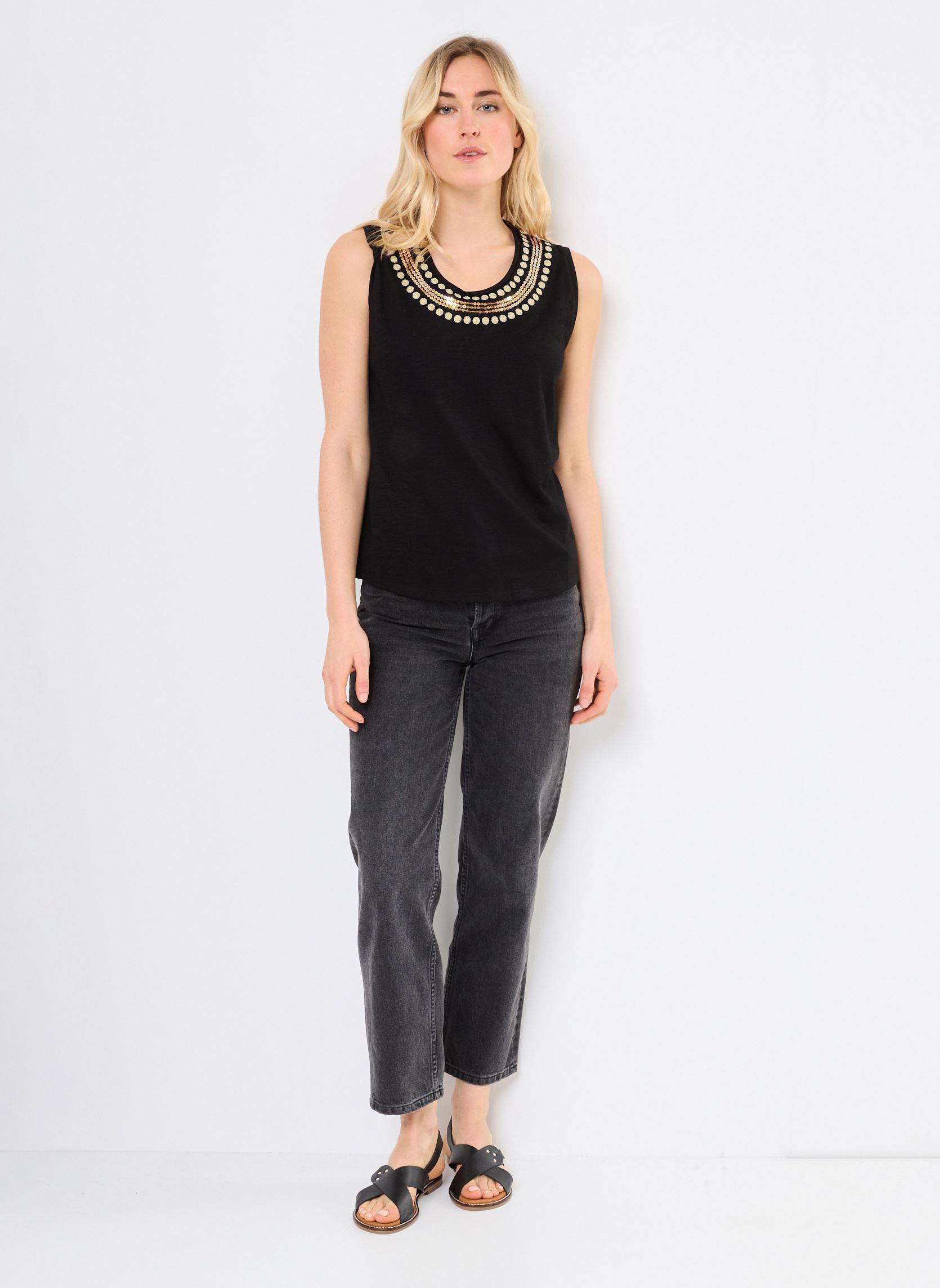 Tanktops ALIX damen schwarz Wild Tanktops ALIX damen schwarz Noir