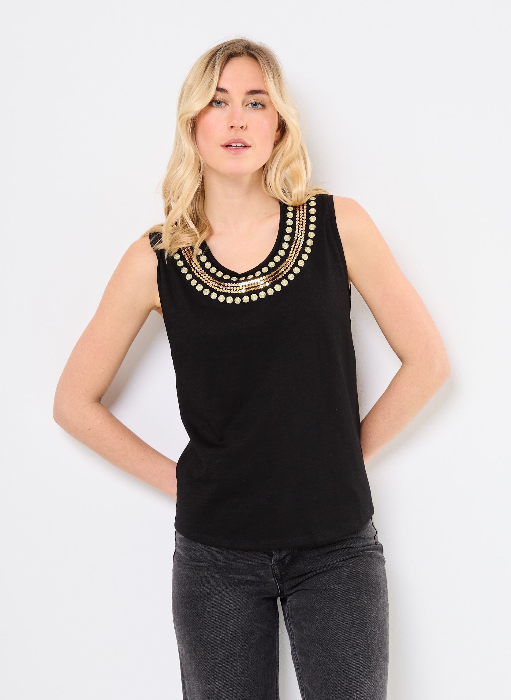 Tanktops ALIX damen schwarz Wild Tanktops ALIX damen schwarz Noir