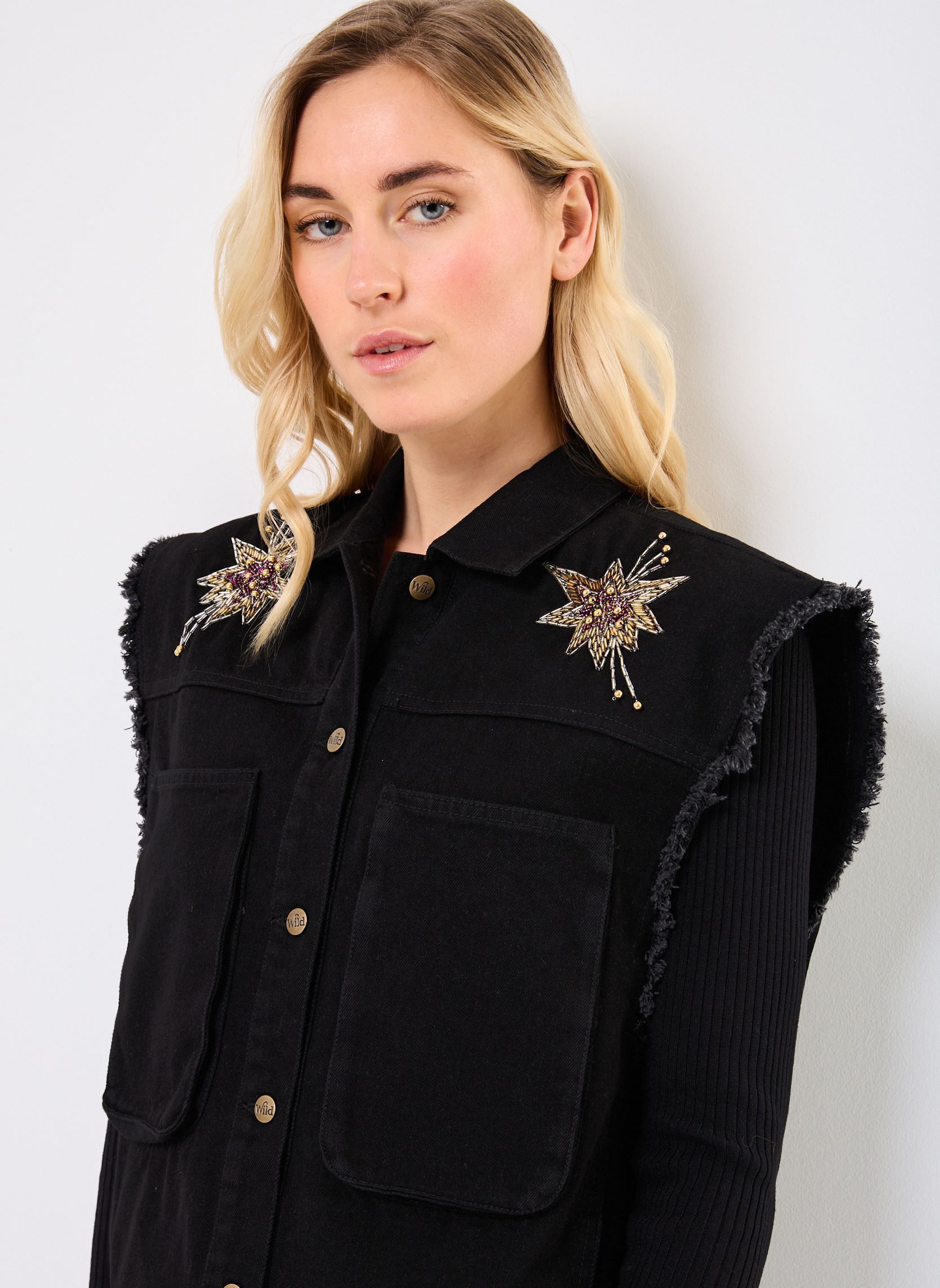 Westen ALMA damen schwarz Wild Westen ALMA damen schwarz NOIR