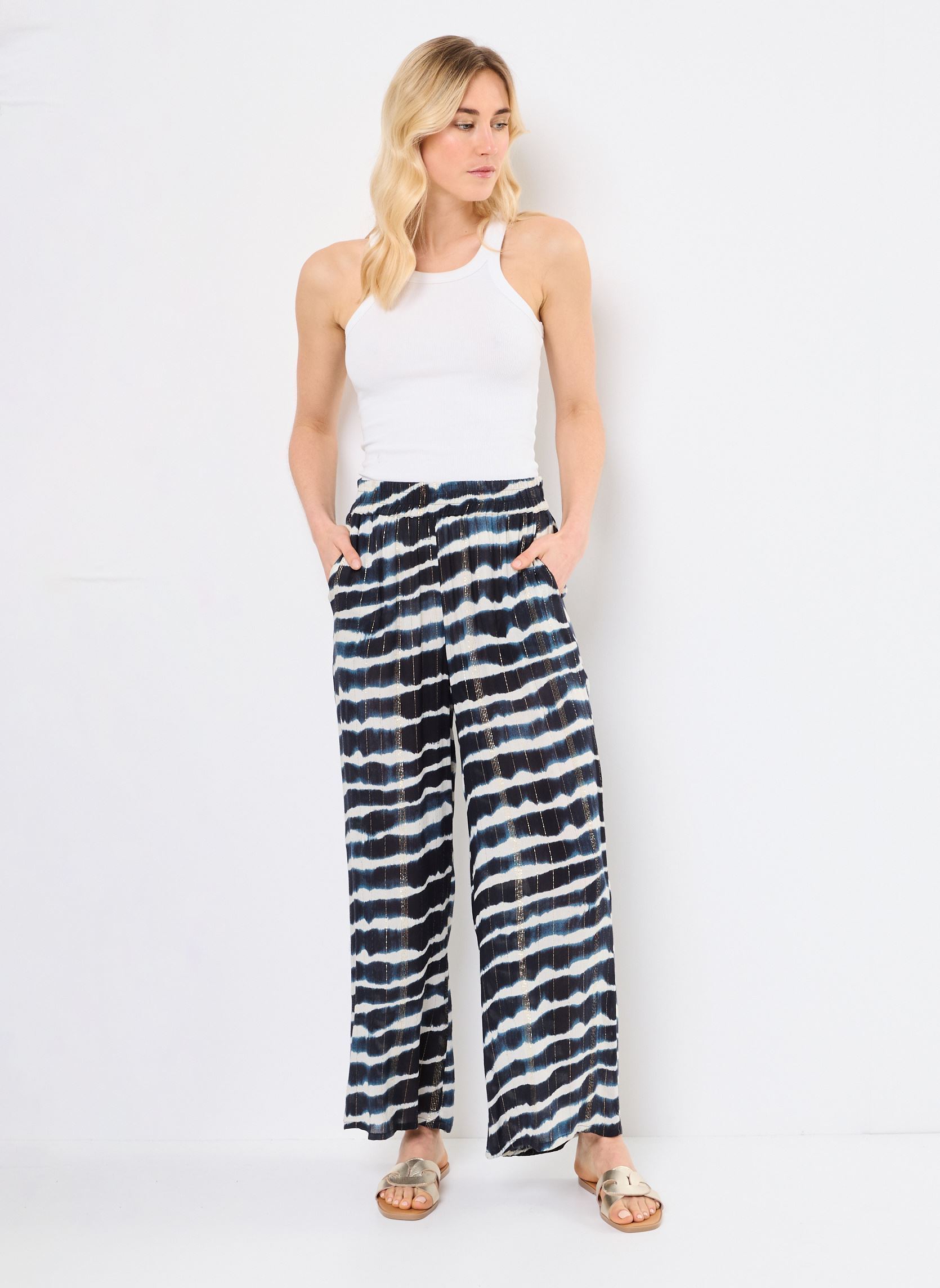 Pantalons larges EDOUARD femme noir Wild Pantalons larges EDOUARD femme noir NOIR