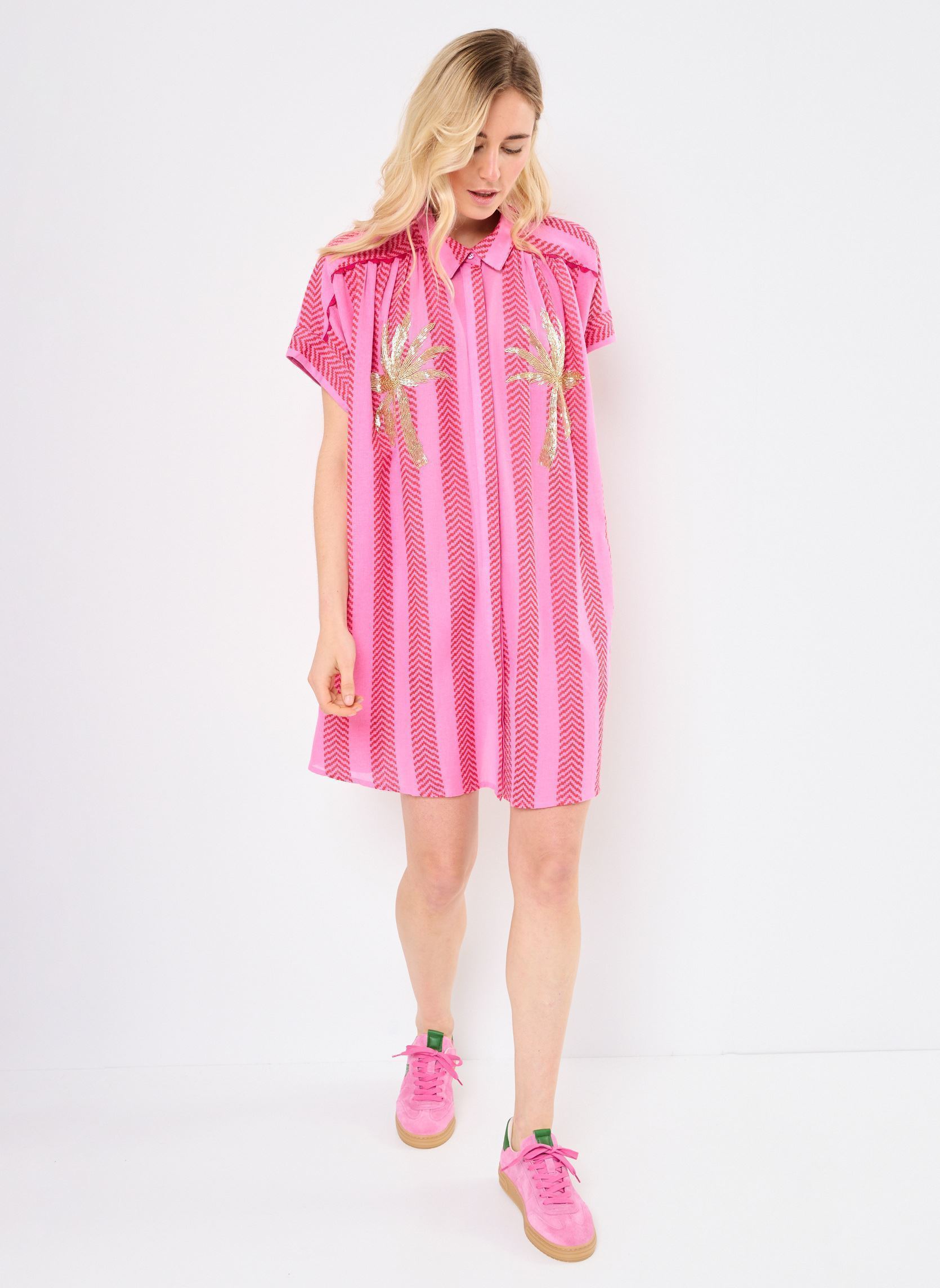 Robes EVELYNE femme rose Wild Robes EVELYNE femme rose Rose