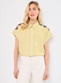Chemises manches courtes LIONEL femme jaune Wild Chemises manches courtes LIONEL femme jaune JAUNE